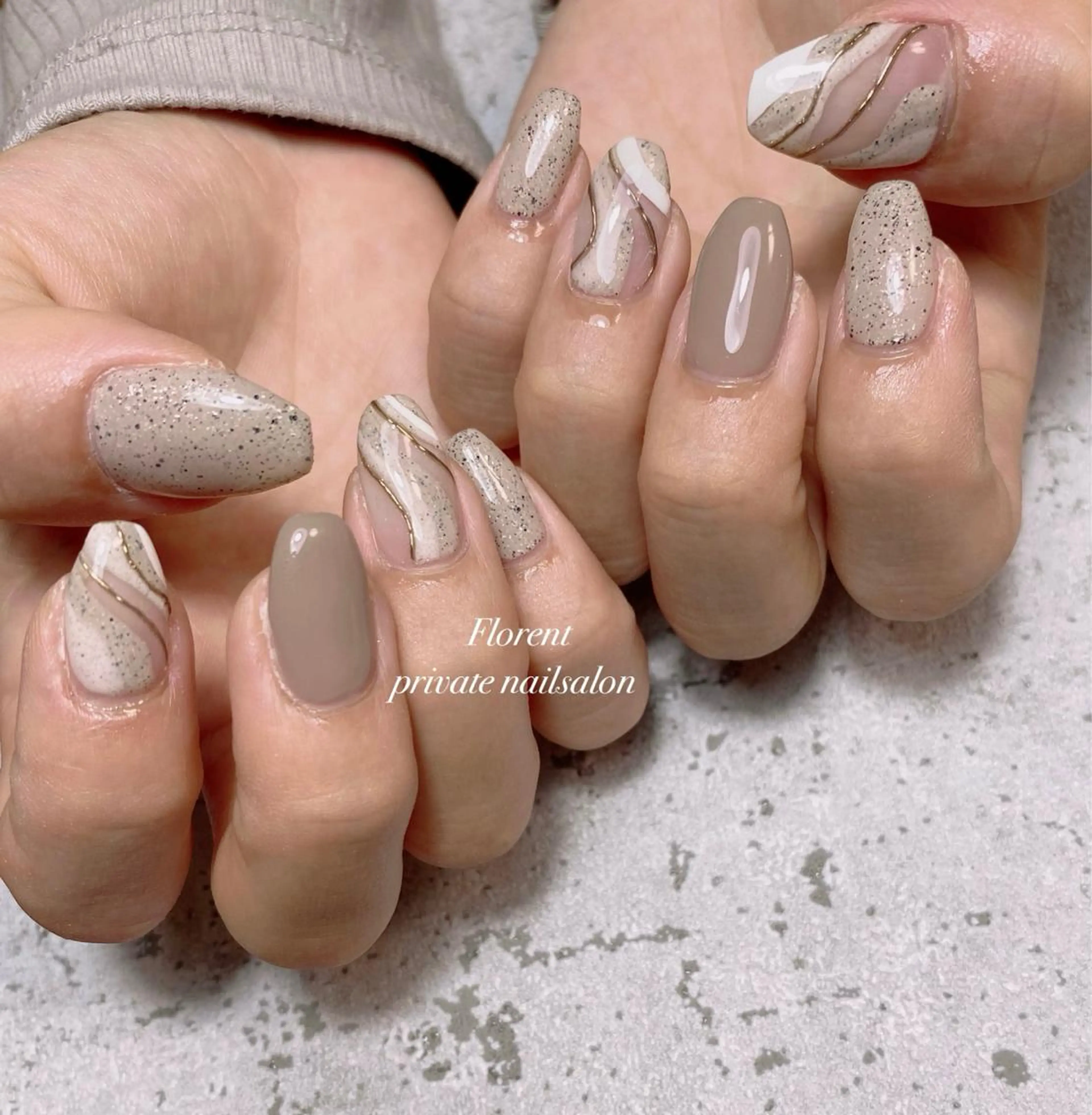 ネイル florent nailのネイルデザイン