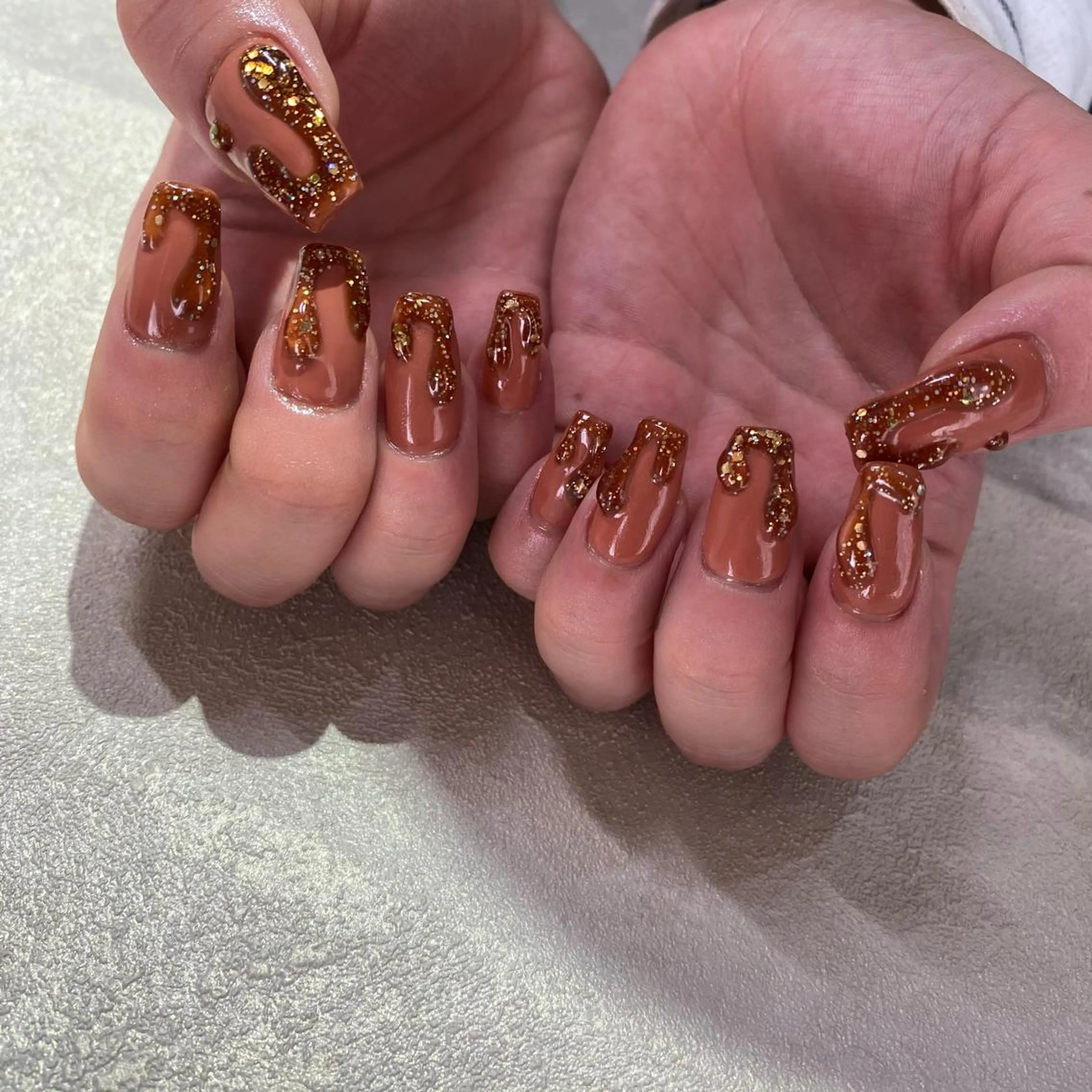 ネイル Amber21.所属・Nagahama Akariのネイルデザイン