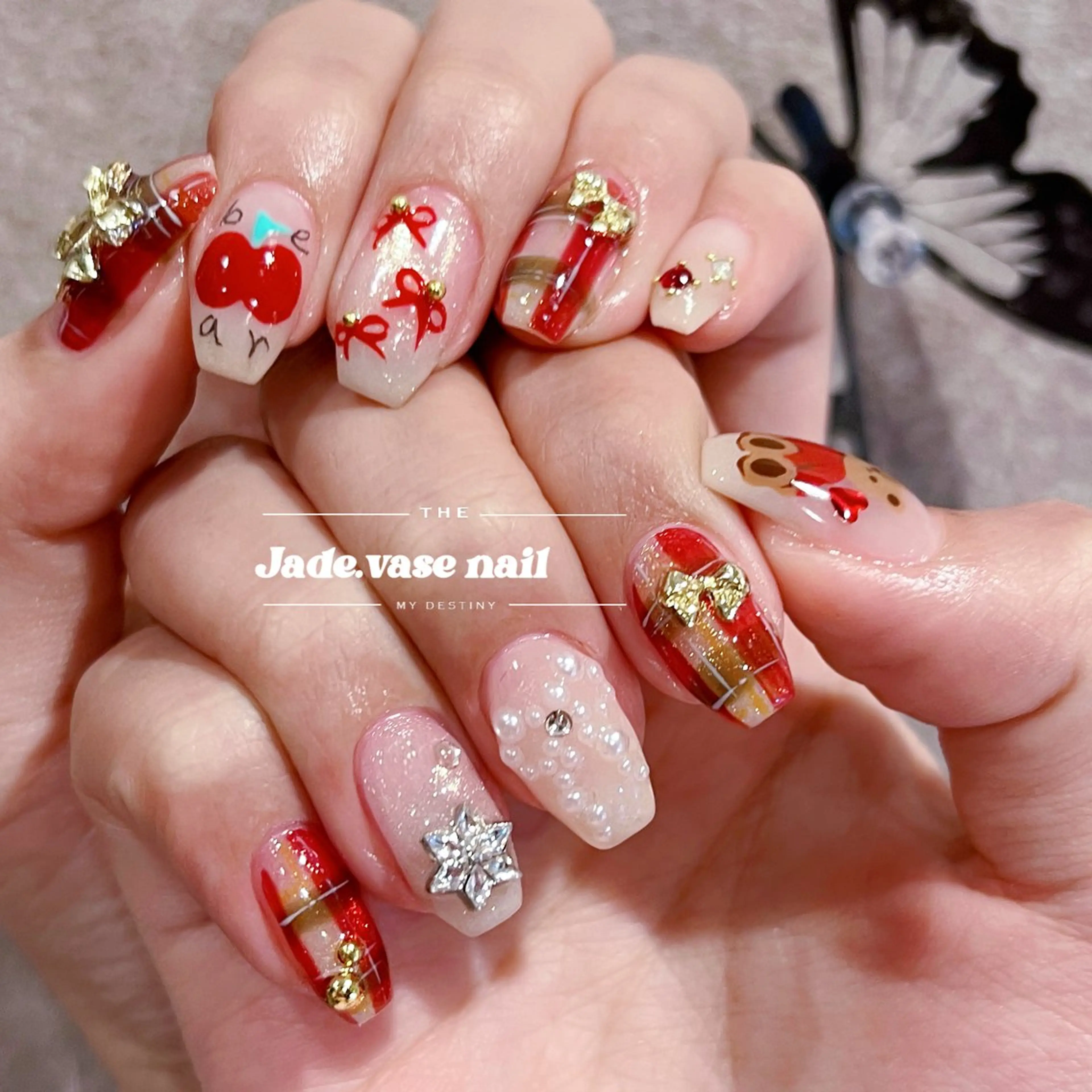 ネイル ハンドネイル ✰Jade.vase 銀座一丁目・東銀座のネイルデザイン