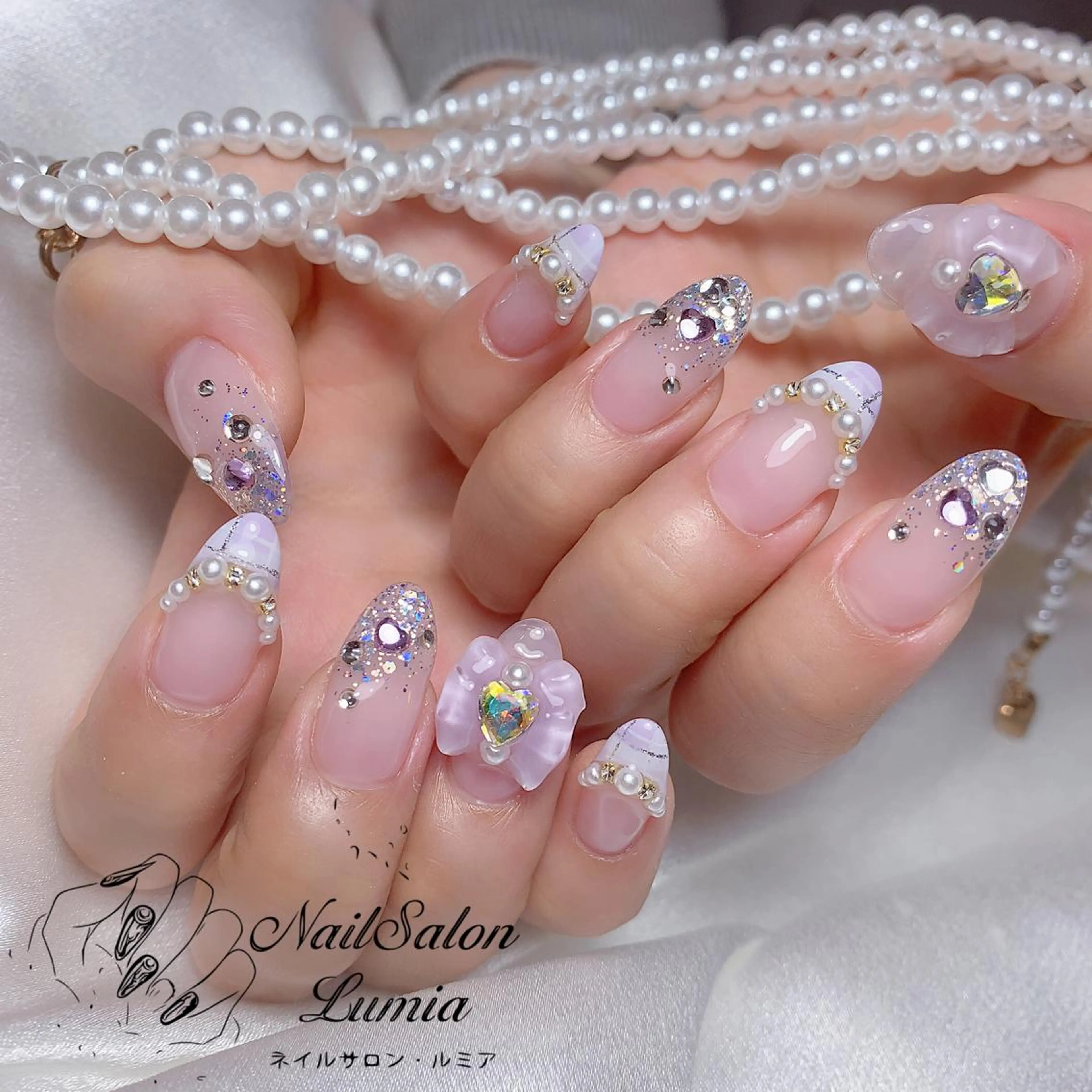 ネイル ハンドネイル ネイルサロン ルミア Lumia 店長のネイルデザイン