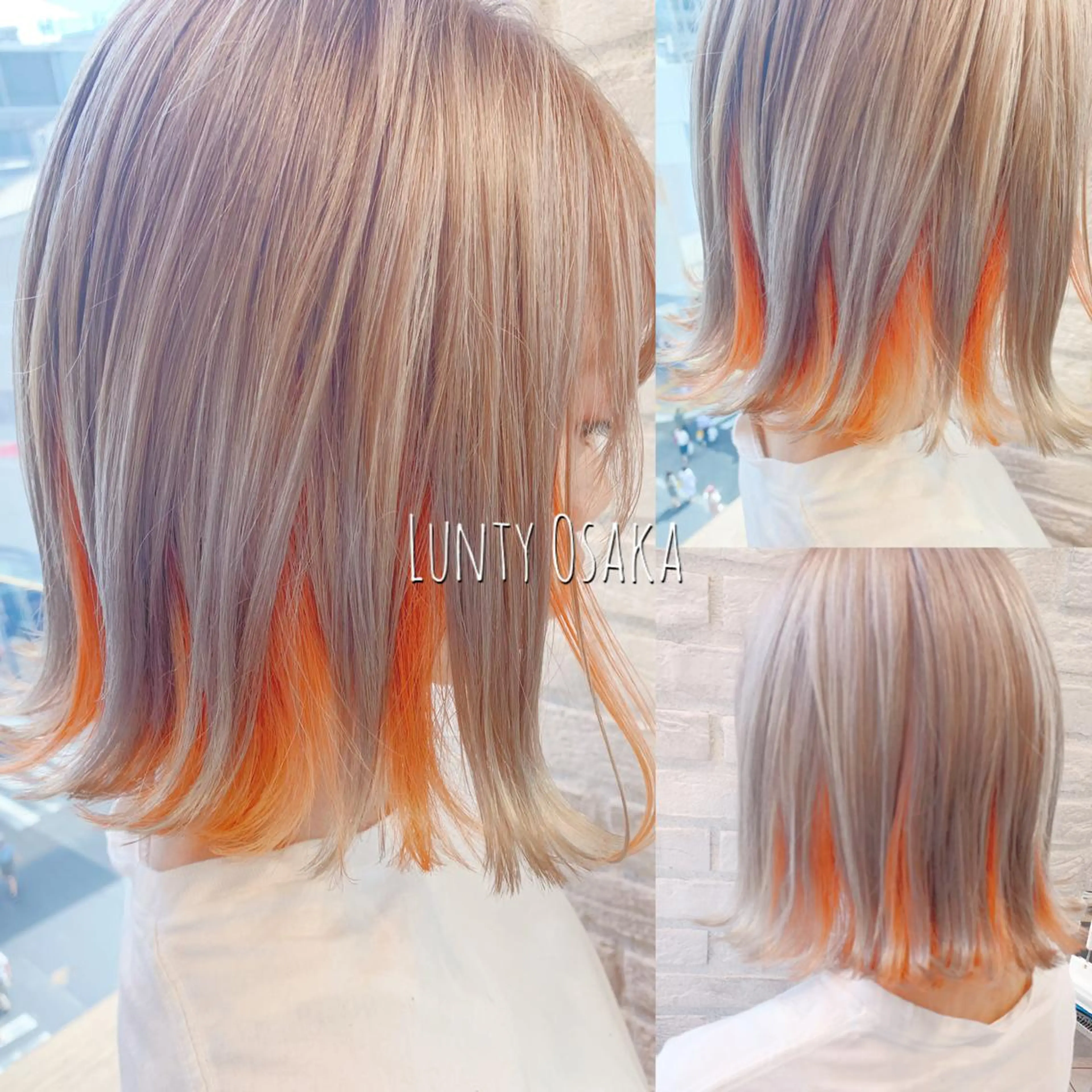 ショート カラー enn. bleach by t.a.g所属・枚方/樟葉駅 ３分 enn. AKIRAのヘアスタイル