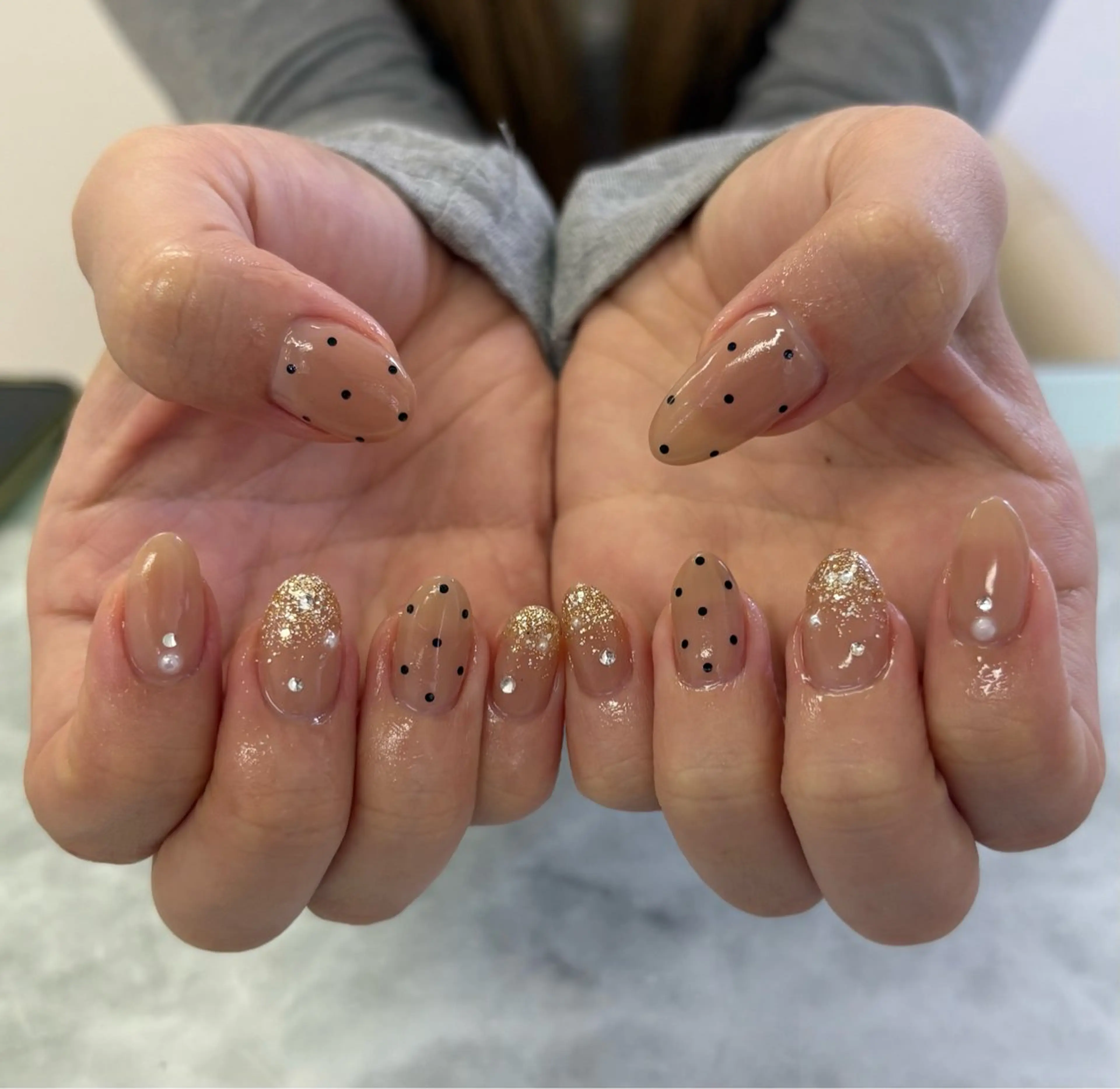 ネイル Bianca関内 USUI🐢のネイルデザイン