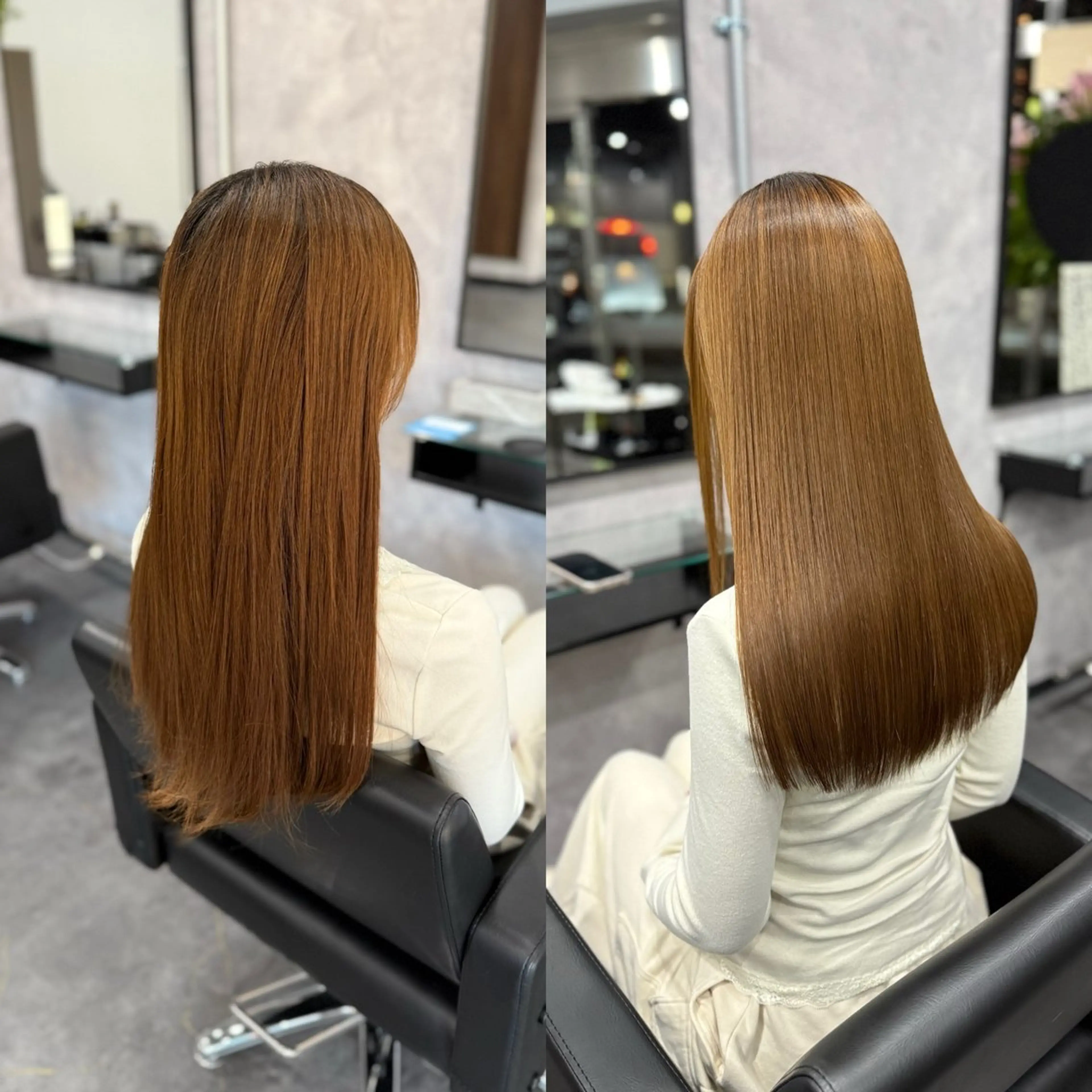 ミディアム パーマ 髪質改善 縮毛矯正 トリートメント 縮毛矯正 トリートメント 🌹【代表】古川暁 髪質改善縮毛矯正🌹のヘアスタイル