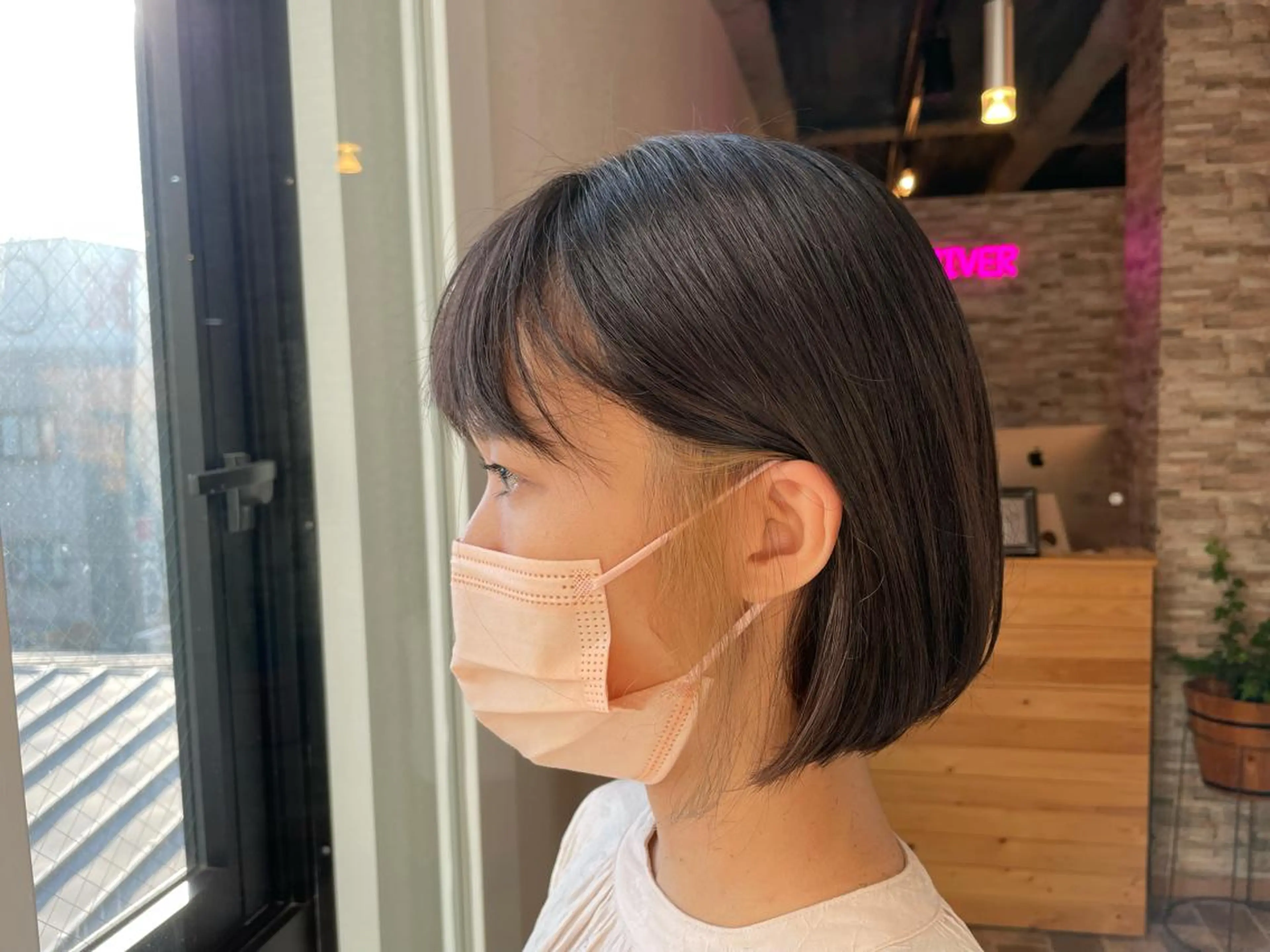 ミディアム SALOWIN心斎橋Suite店所属・洗っても取れない 髪質改善|OJIROのヘアスタイル