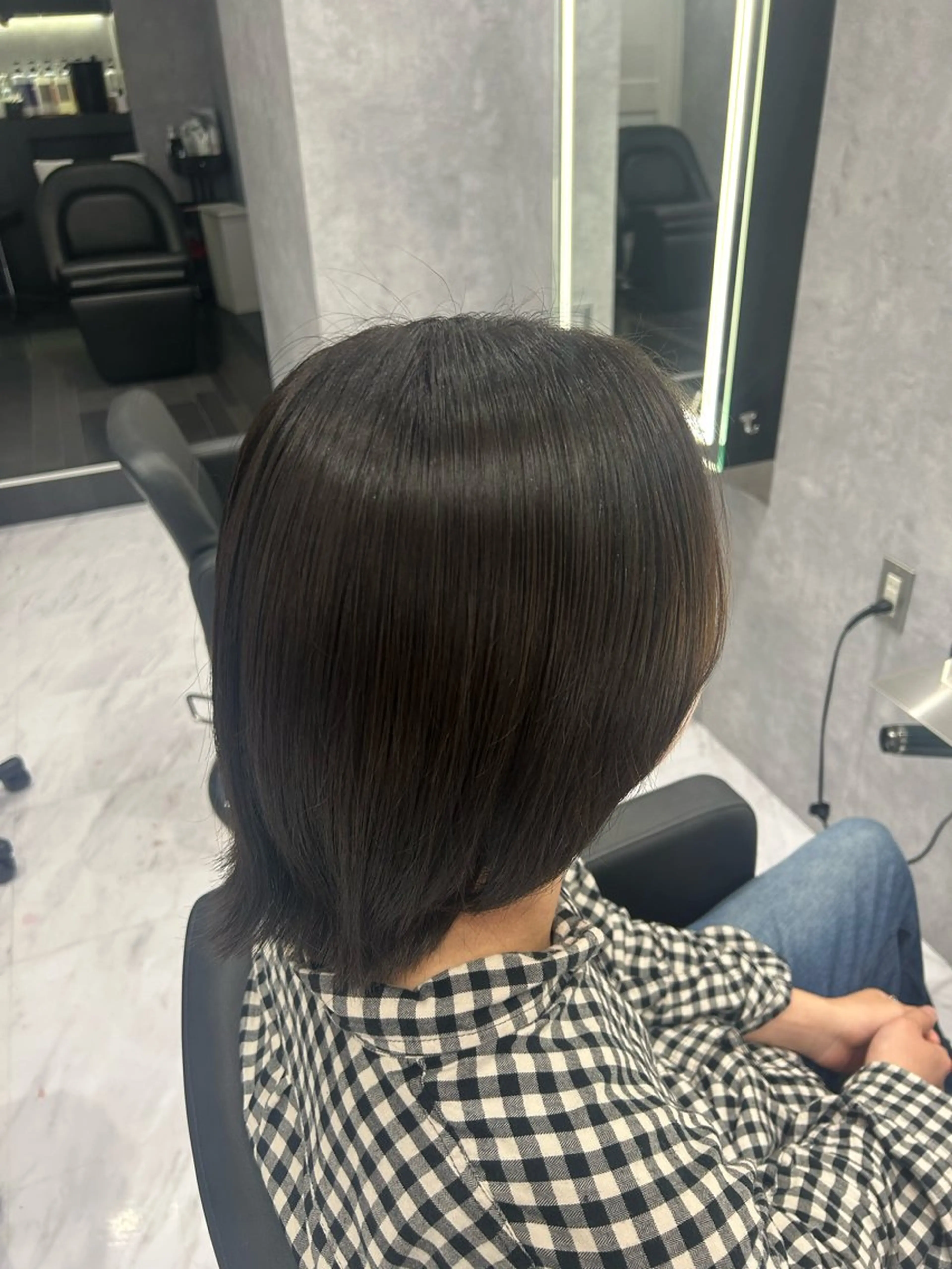 カラー メンズ ボブ CS made by SHACHU 栄所属・森下 ゆきなのヘアスタイル