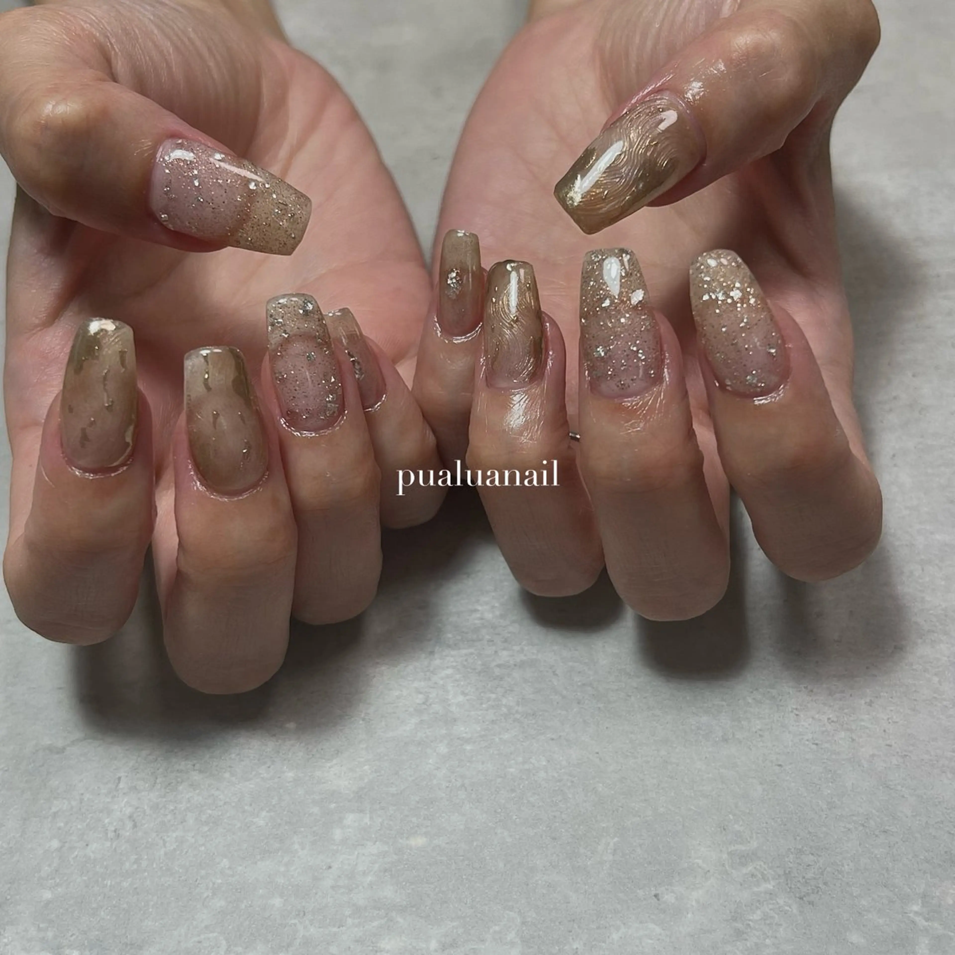 ネイル ハンドネイル pualua miharuのネイルデザイン