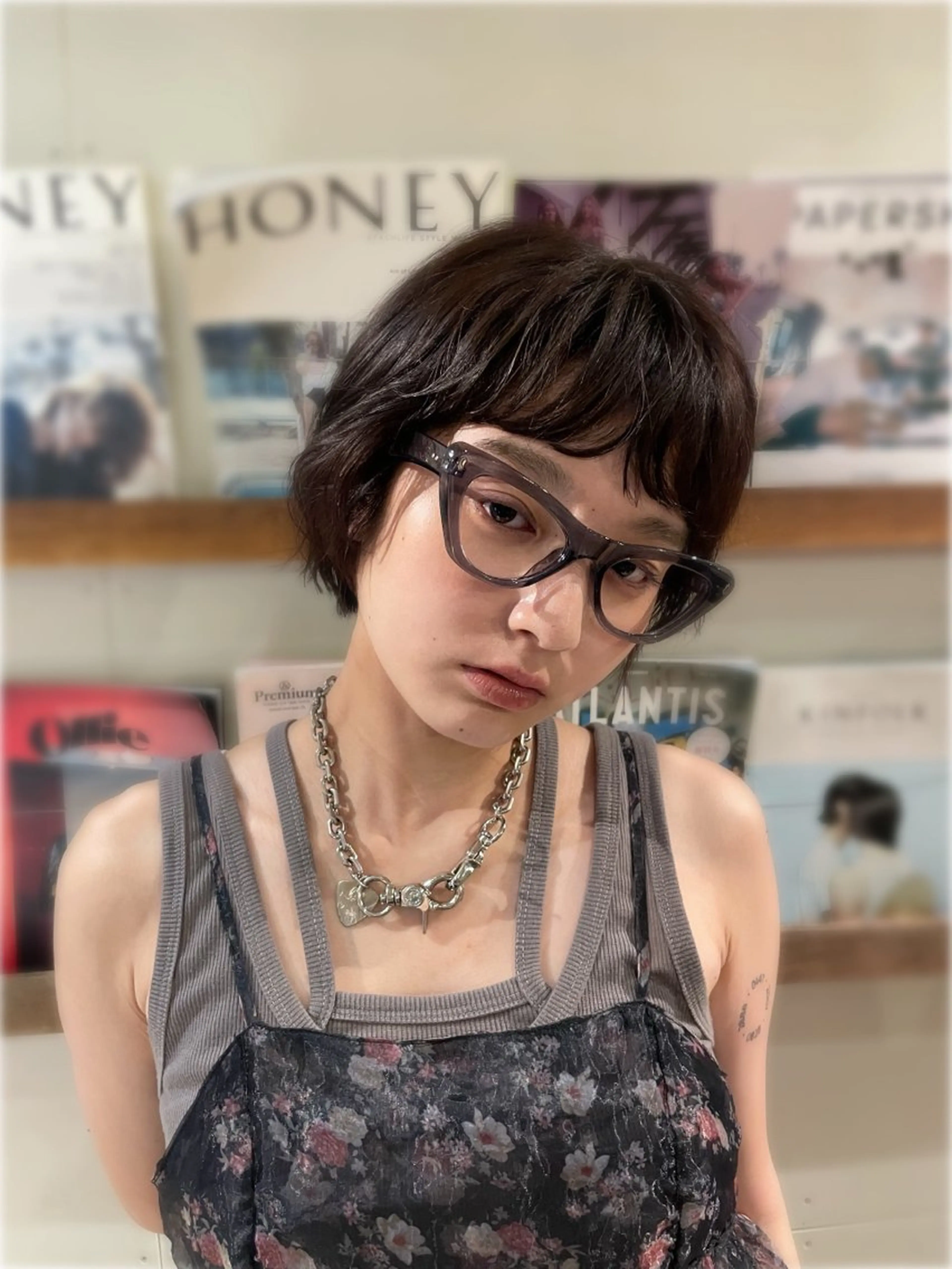 ショート ショートヘア 🍫ブラウン/透明感 kaito🍫のヘアスタイル