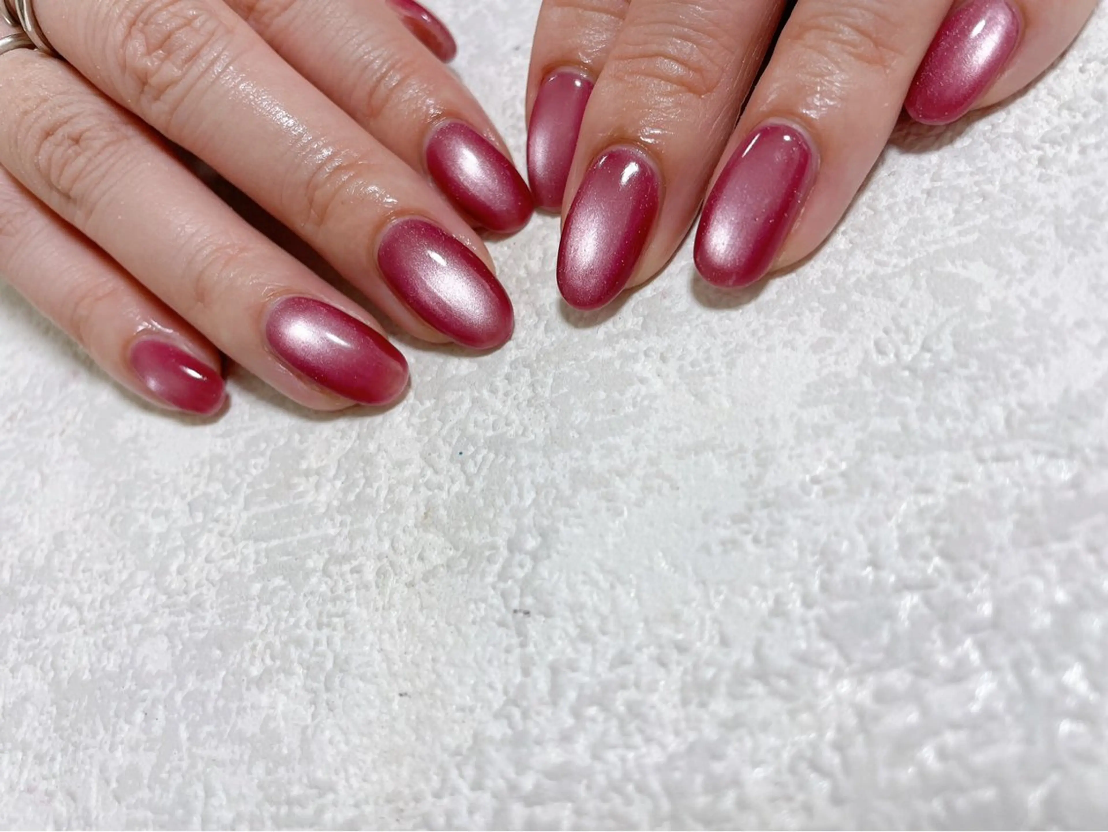 ネイル ジェルネイル キラキラネイル マグネットネイル メンズネイル パラジェル kiki nail たまプラーザのネイルデザイン