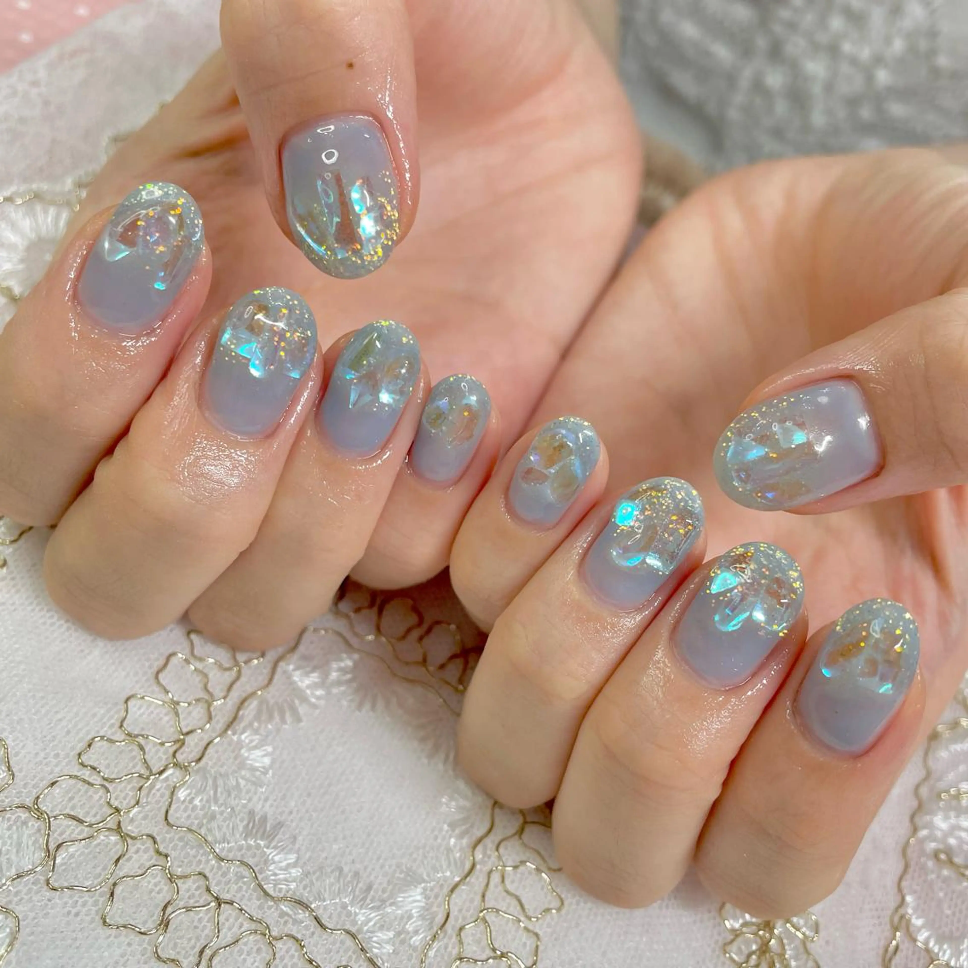 ネイル クリアネイル ジェルネイル J terrace Nailのネイルデザイン