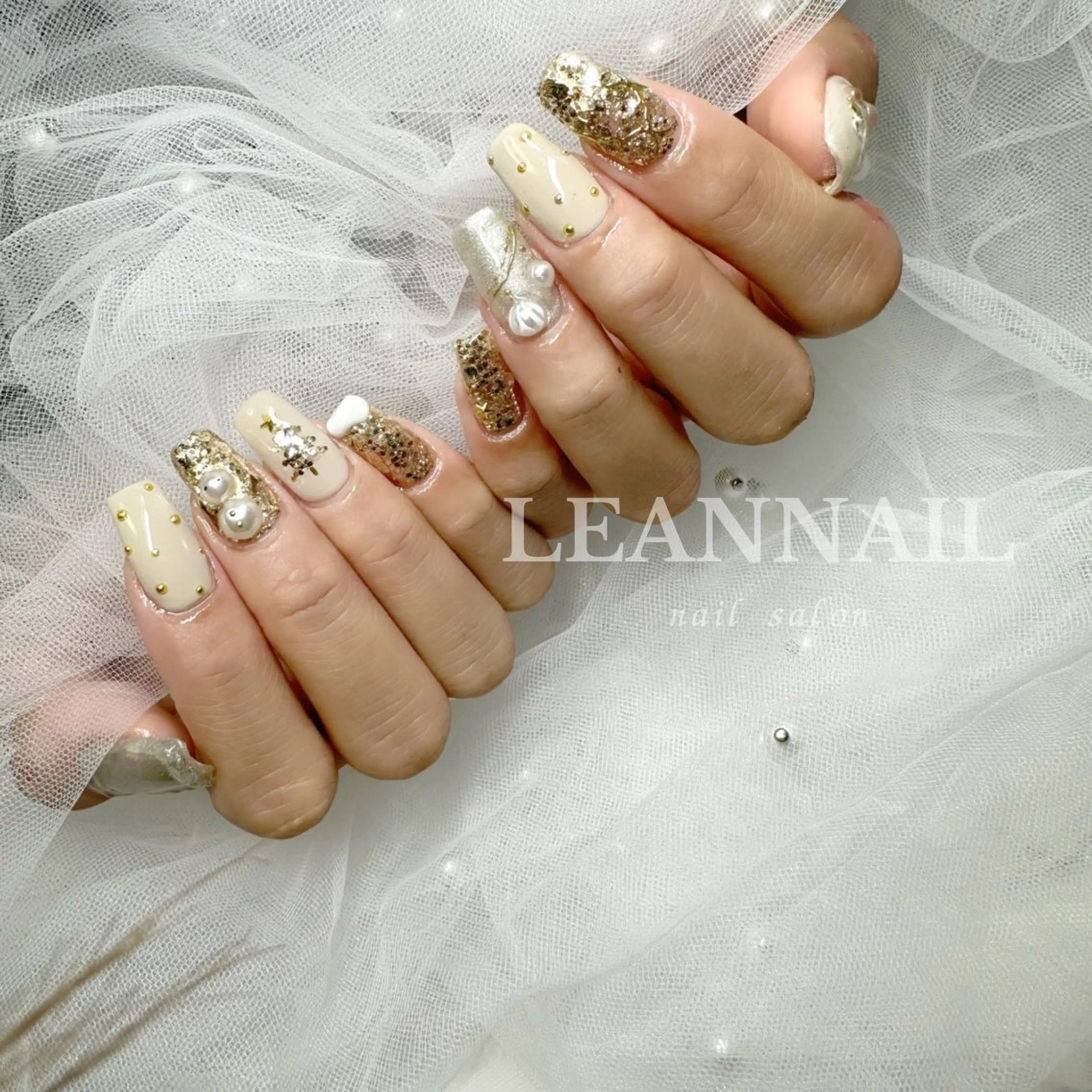 ネイル ハンドネイル Lean Nail所属・Lean Nail ayuのネイルデザイン