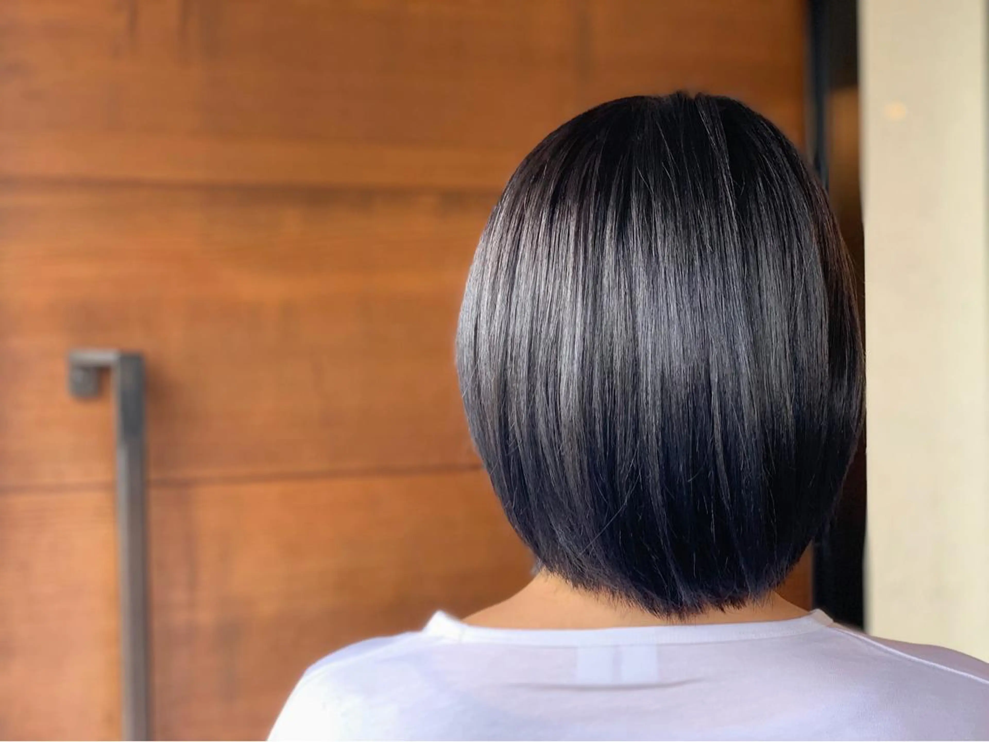 ショート カラー ヘアカラー トリートメント IORI #韓国ヘア#髪質改善のヘアスタイル