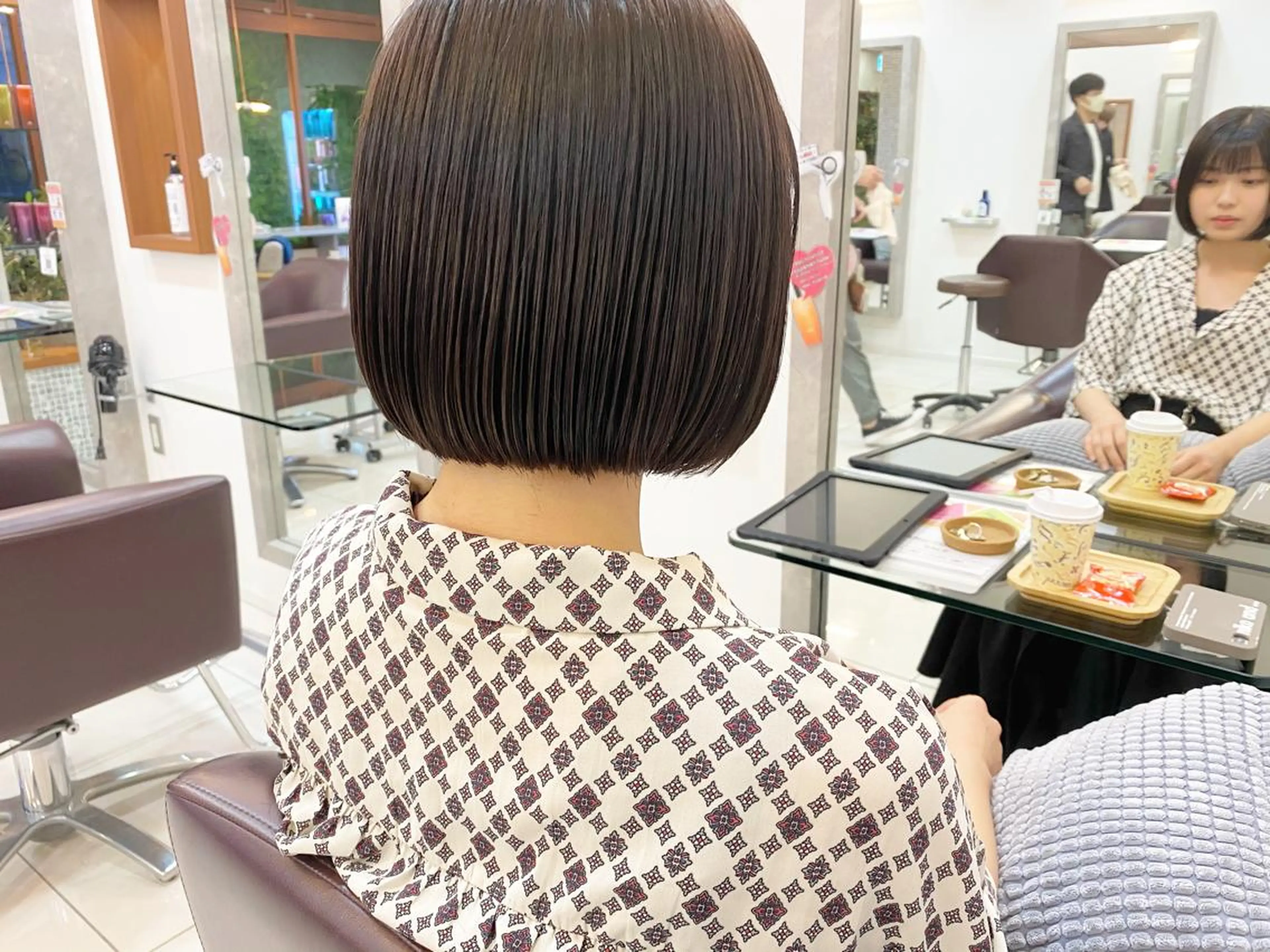 ショート ボブ カット 鈴木 翔梧のヘアスタイル