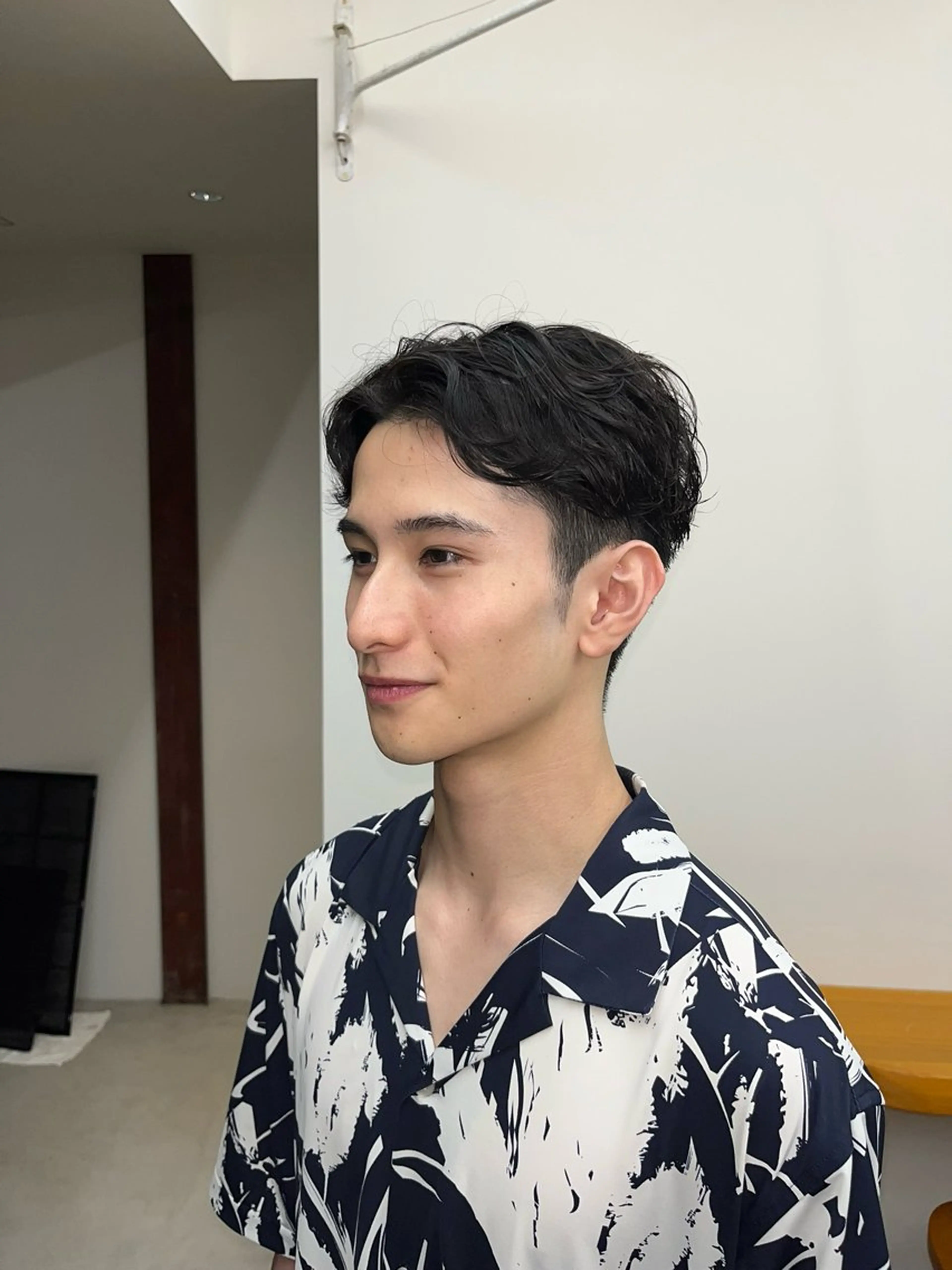 パーマ メンズ メンズパーマ Lewes所属・Lewes リョウのヘアスタイル