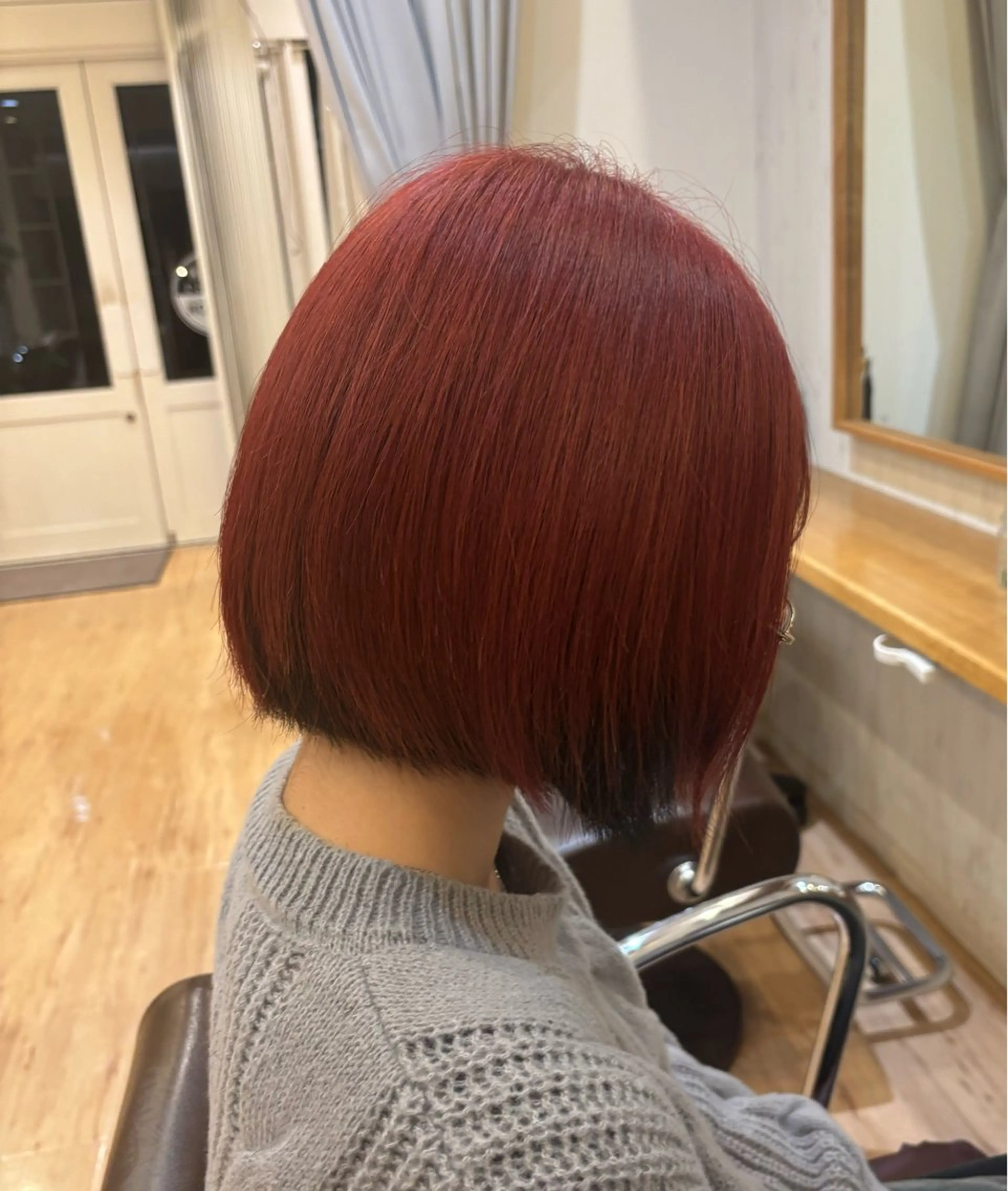 ショート loops北山田所属・すなが/パーマカット モデル募集中のヘアスタイル