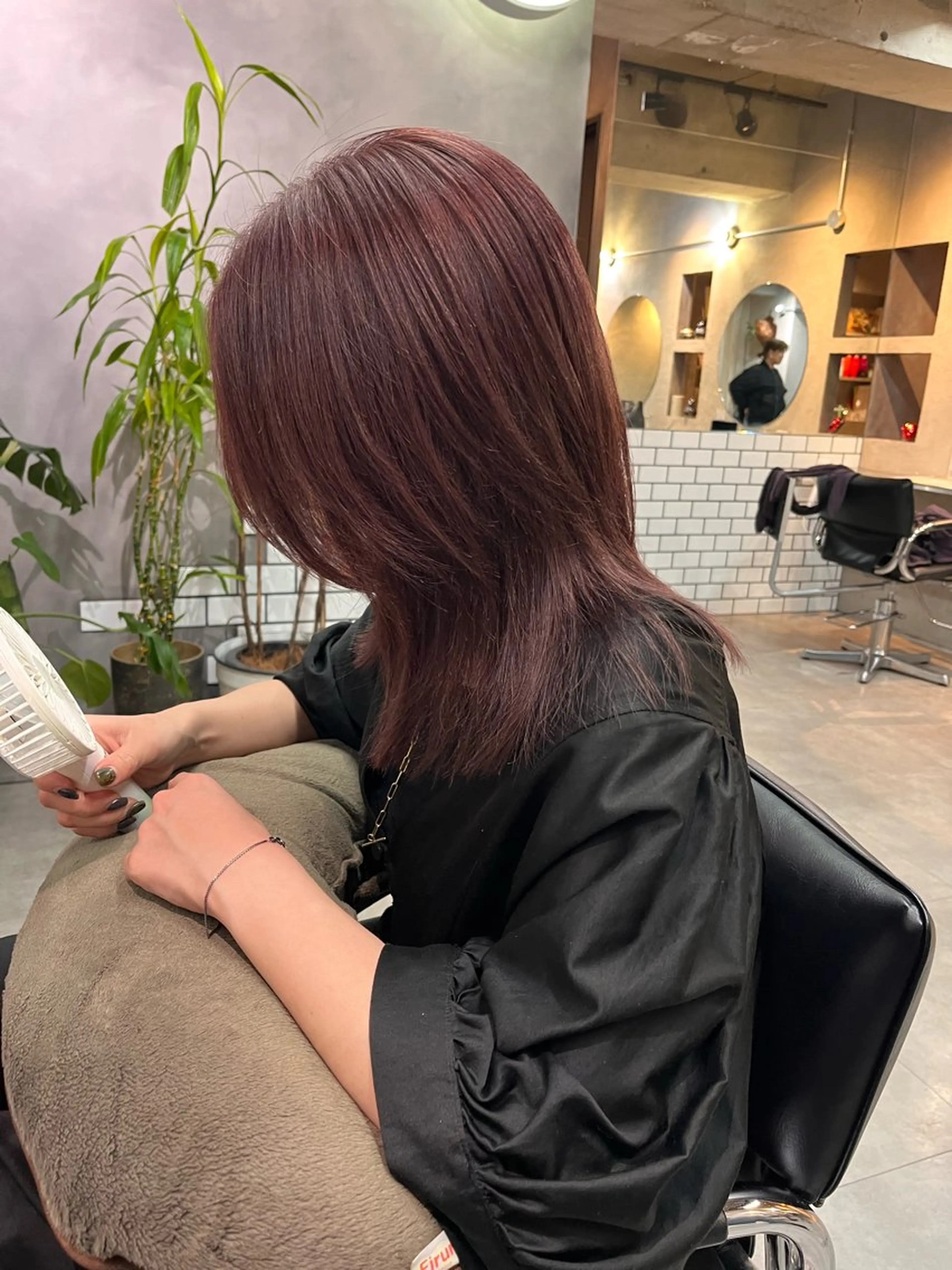 ミディアム カラー ヘアカラー 韓国系/ダブルカラー /トグチリンカのヘアスタイル