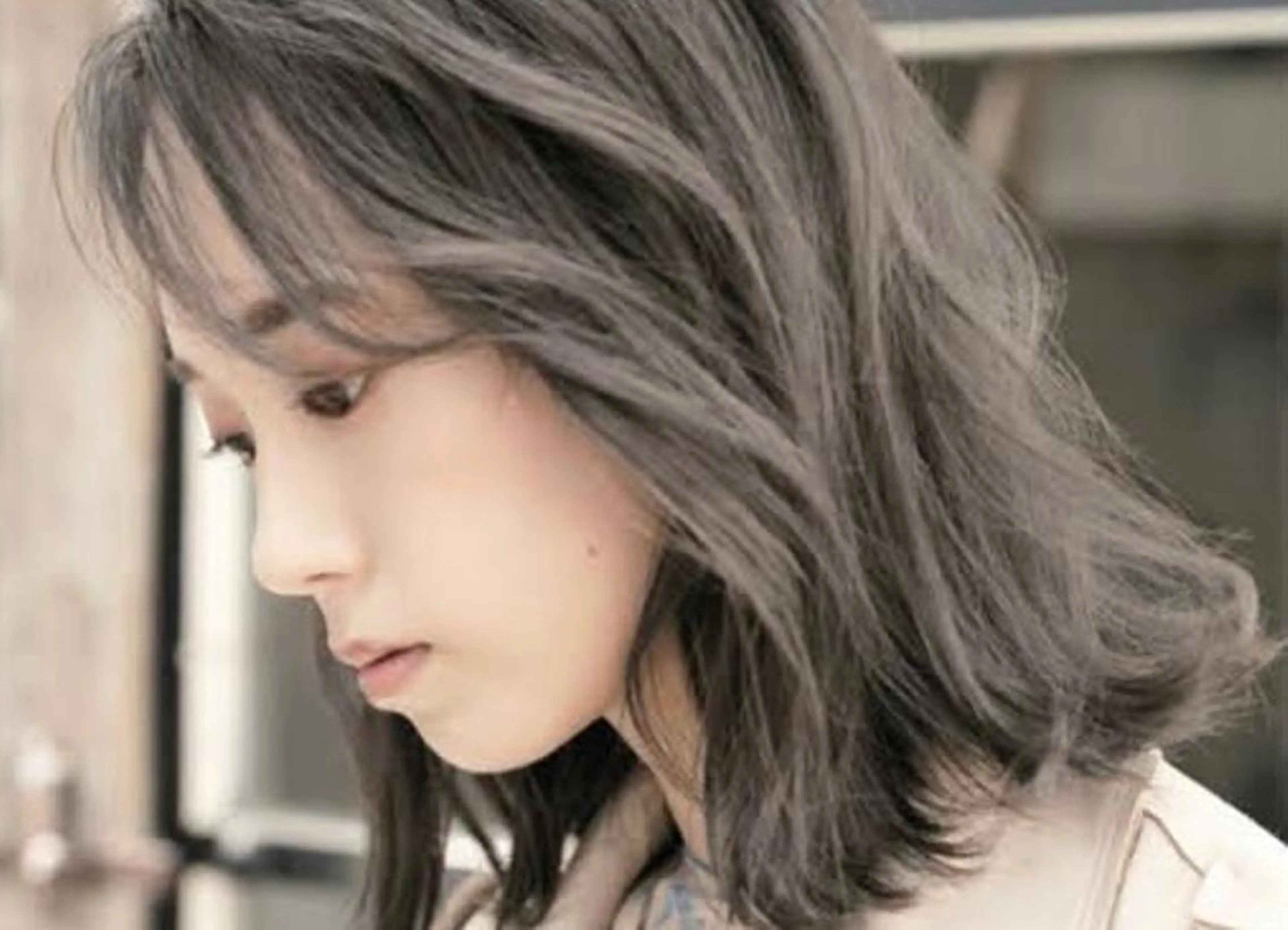 セミロング ヘアカラー 坂本 優輝のヘアスタイル