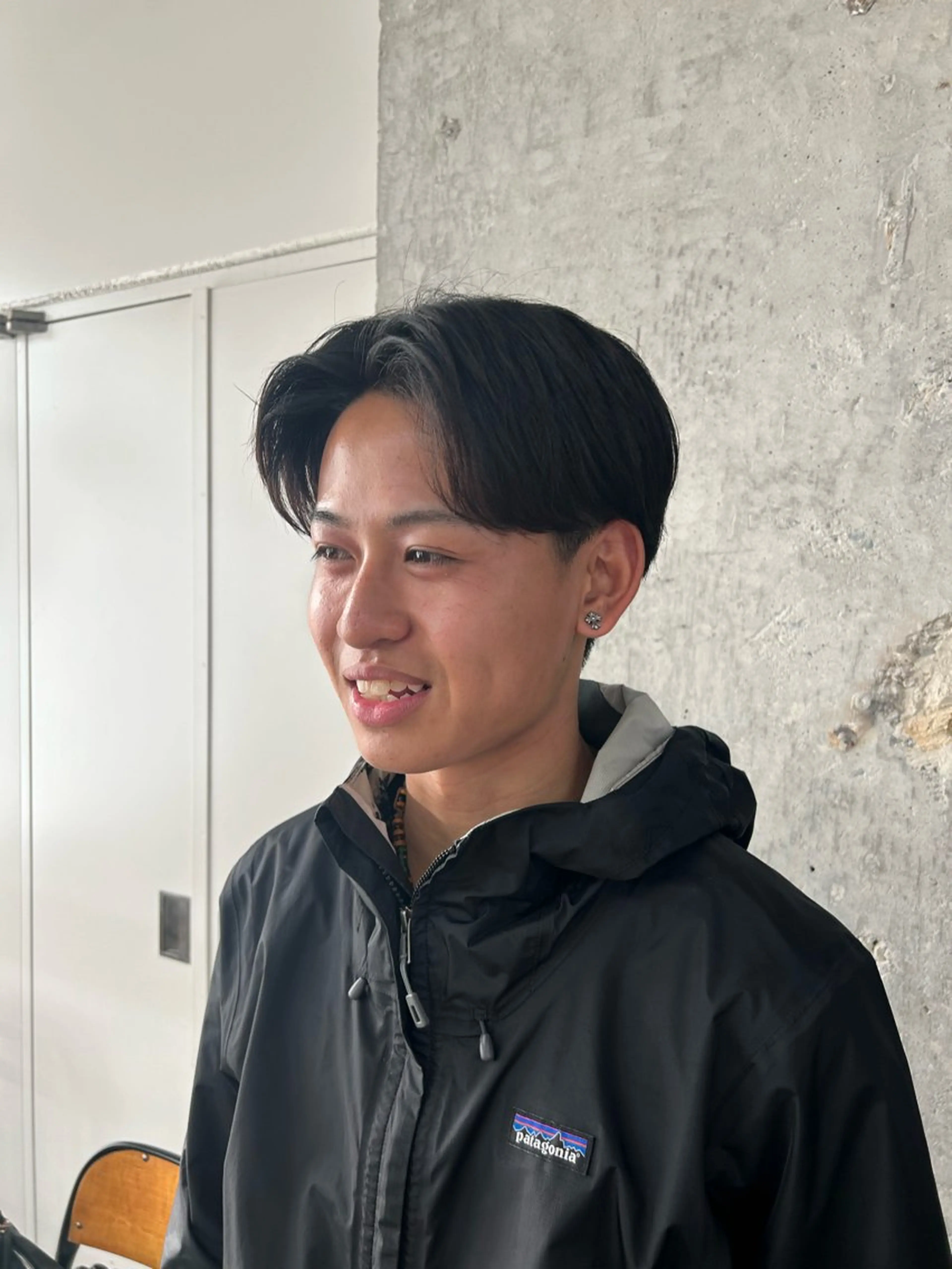 メンズ アイブロウ 松井ゆら/ 酸性ストレート/暖色のヘアスタイル