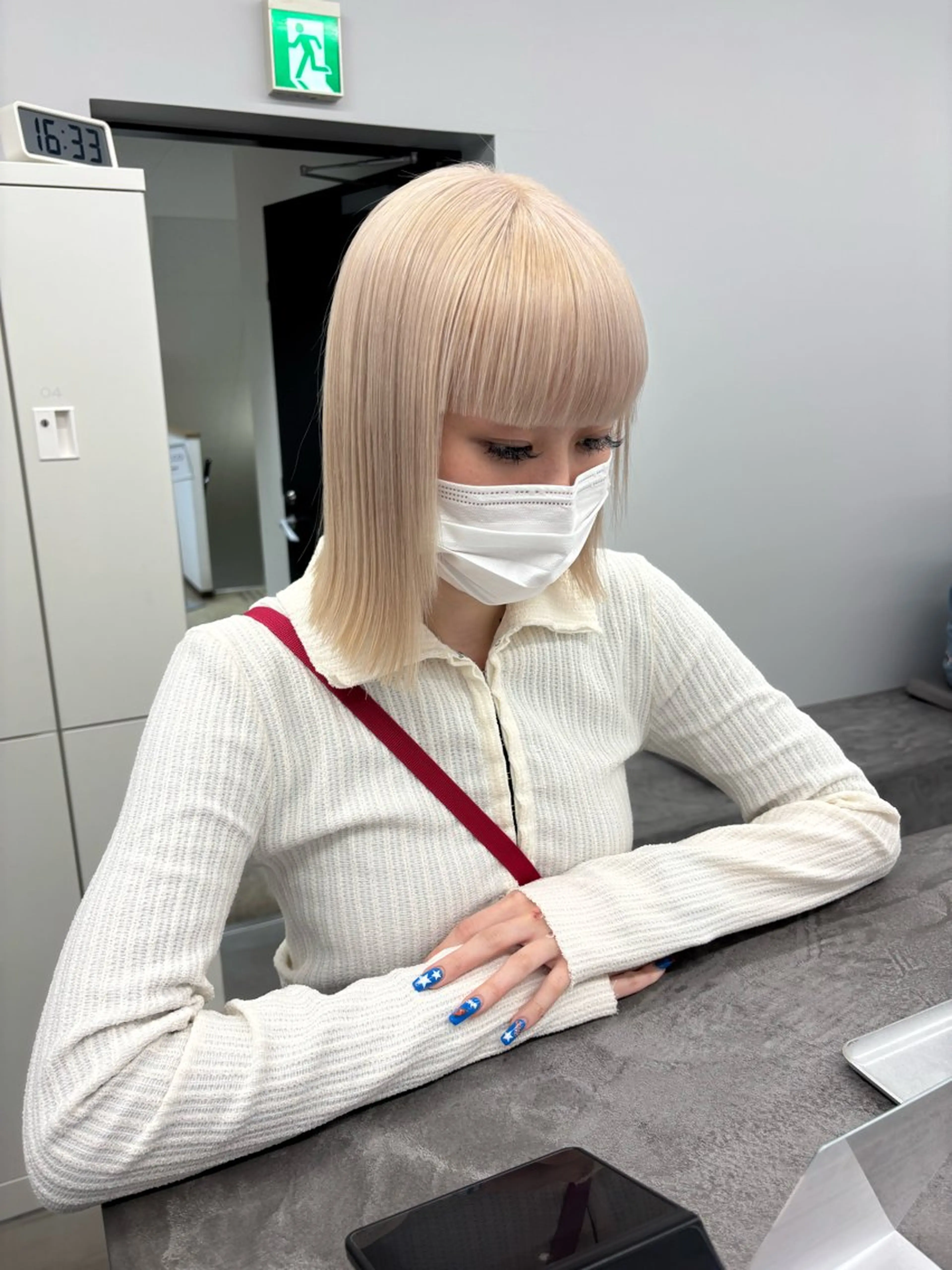 ミディアム ヘアカラー ROCCO3rd / りんなのヘアスタイル