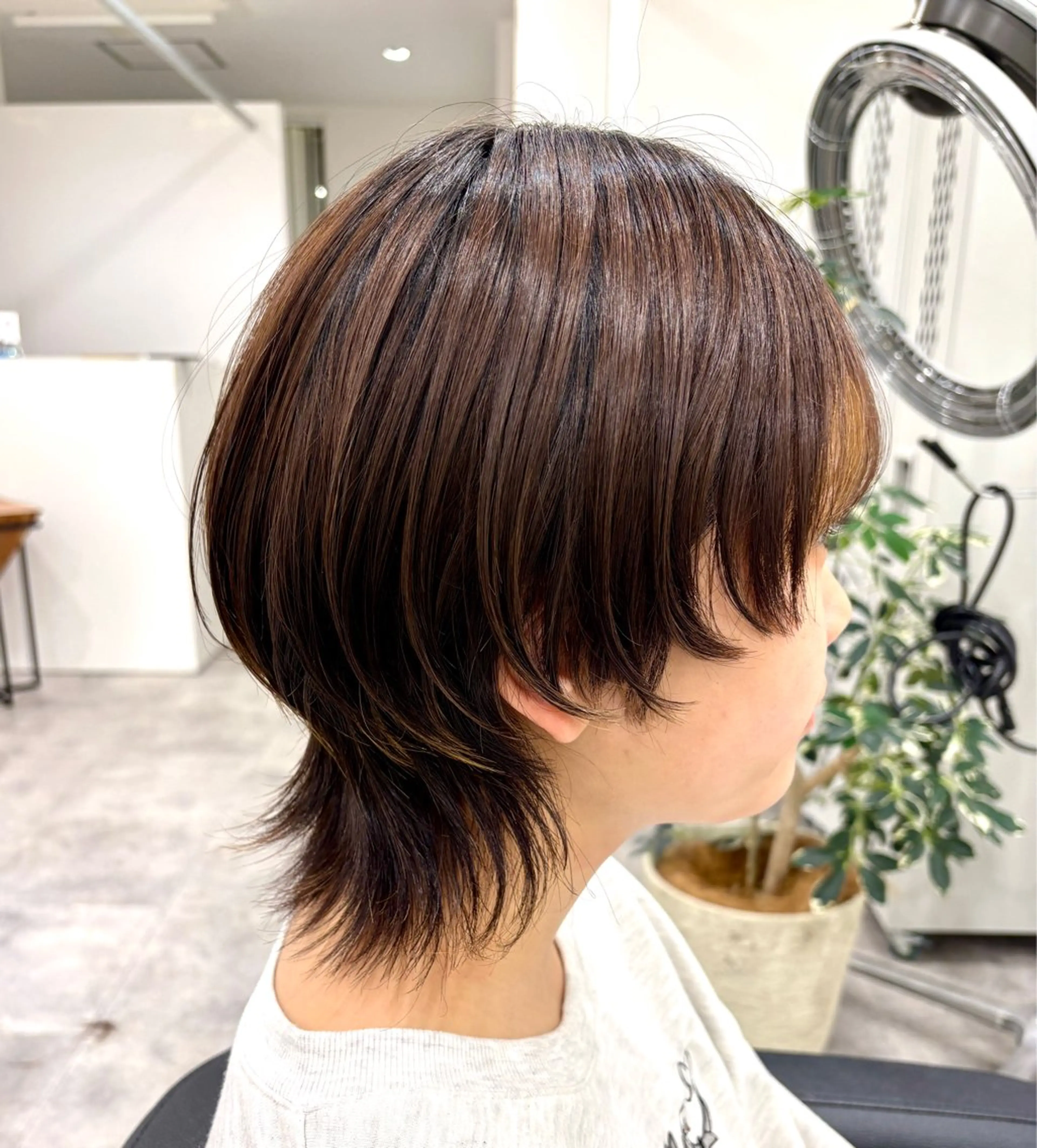 ショート カラー ヘアアレンジ ブリーチ ケアブリーチ ボブ 韓国風ヘア レイヤーカット 💝似合わせカット& カラーＵｒｕｎａ💝のヘアスタイル