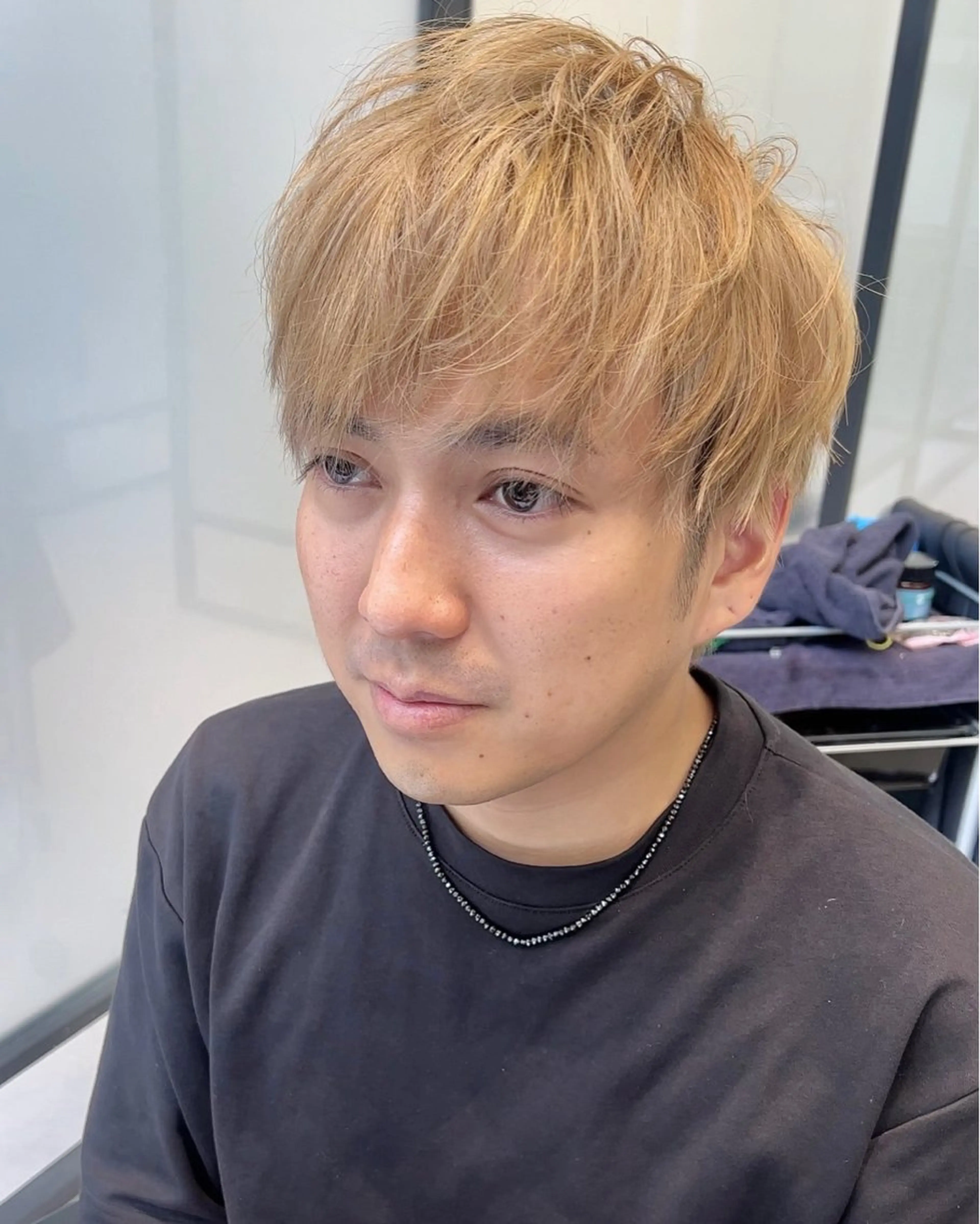 ショート カラー メンズ カット ヘアカラー 宮永 智香のヘアスタイル