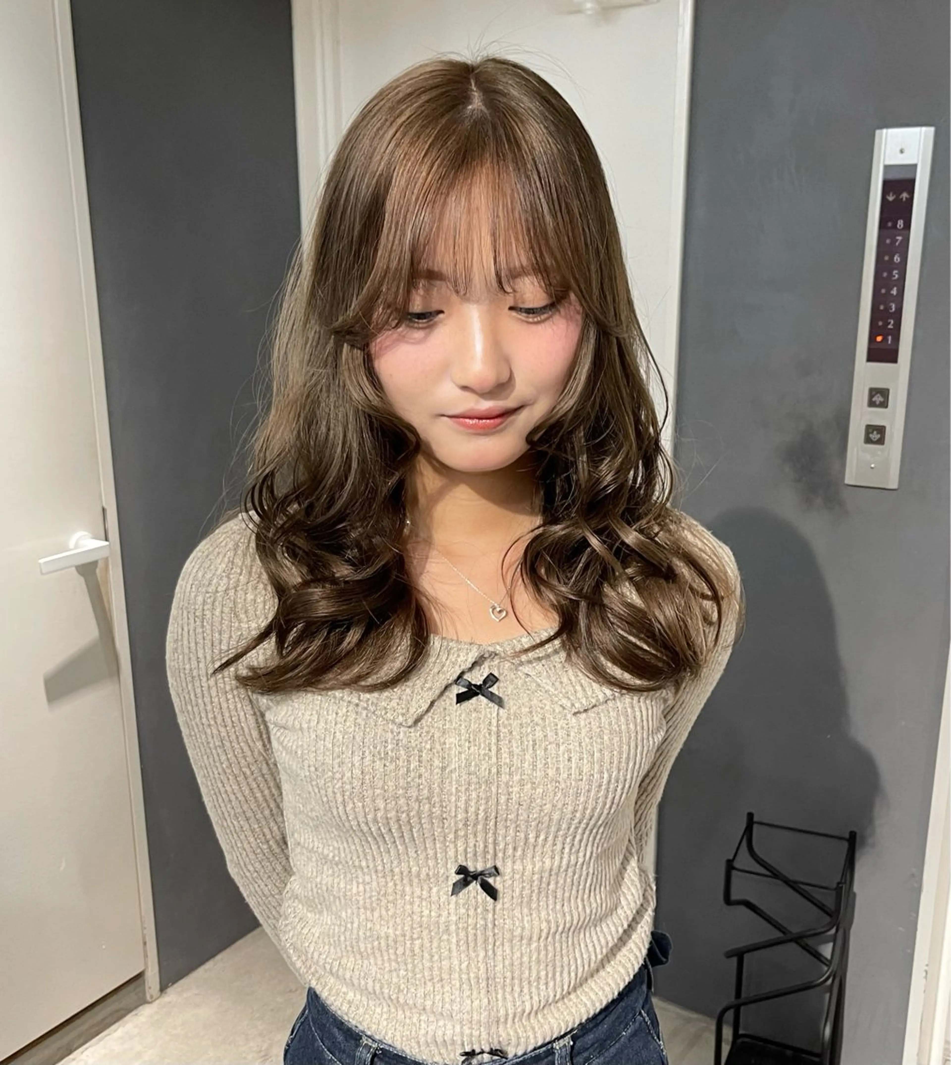 ロング カラー ヘアカラー 堀江/韓国風🇰🇷 /艶髪/NENE🫧のヘアスタイル