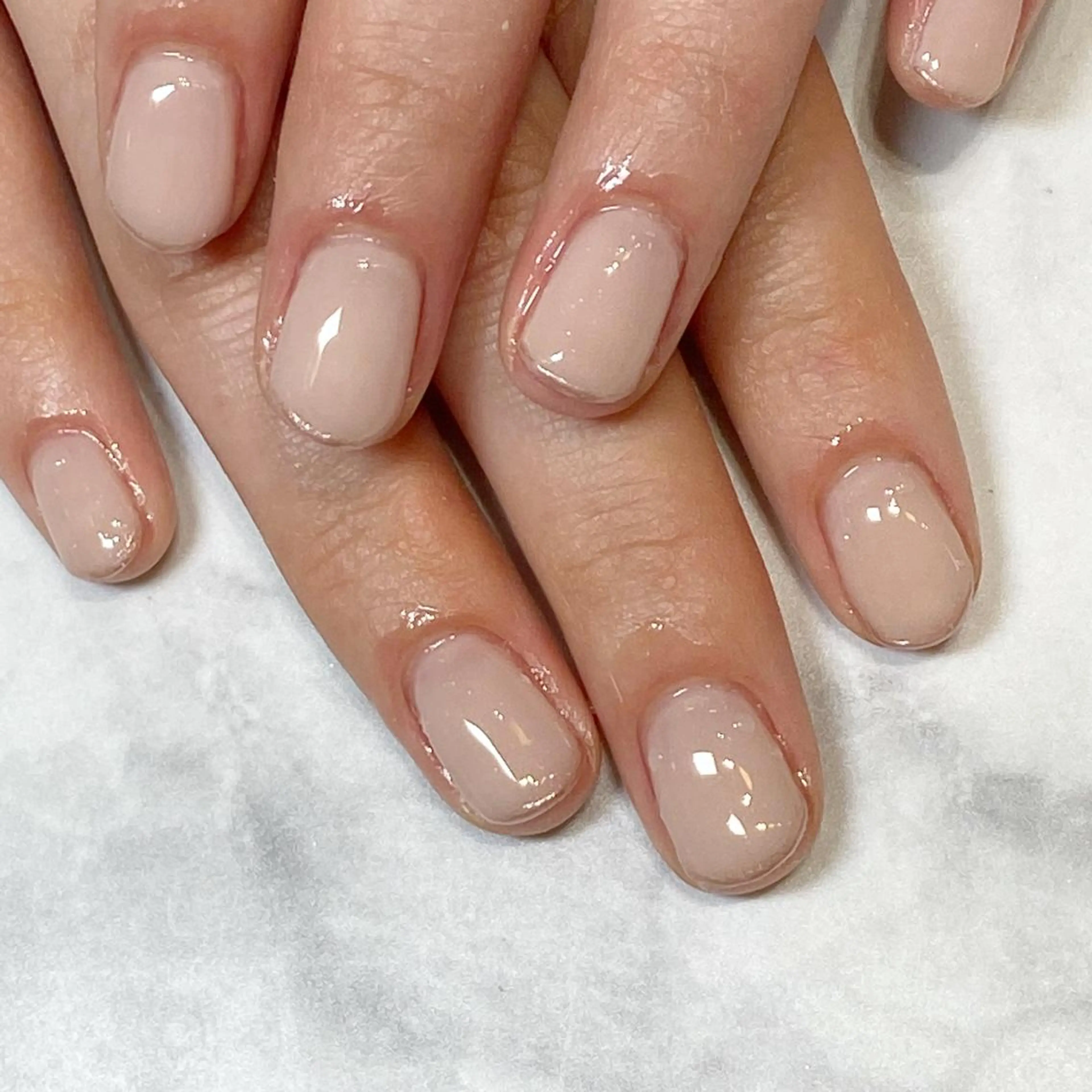 ネイル ジェルネイル シンプルネイル YUN 💅のネイルデザイン