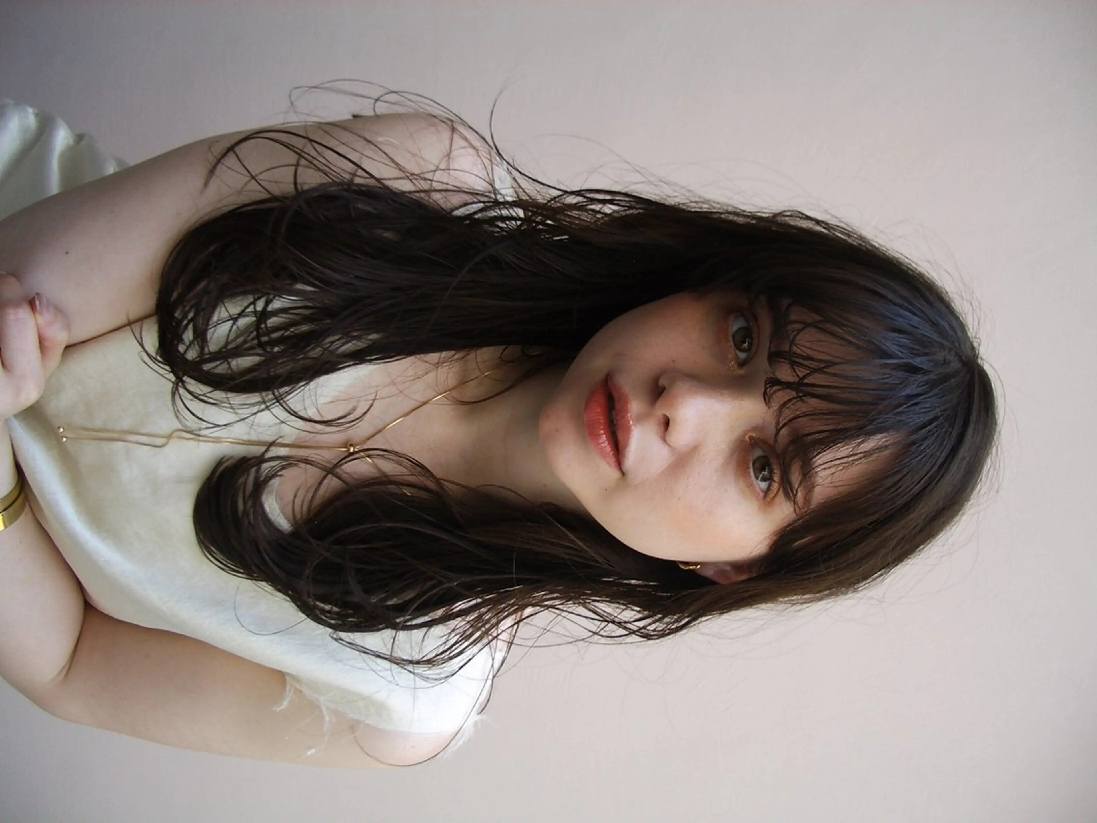 ロング カラー パーマ ヘアアレンジ marino マリノのヘアスタイル