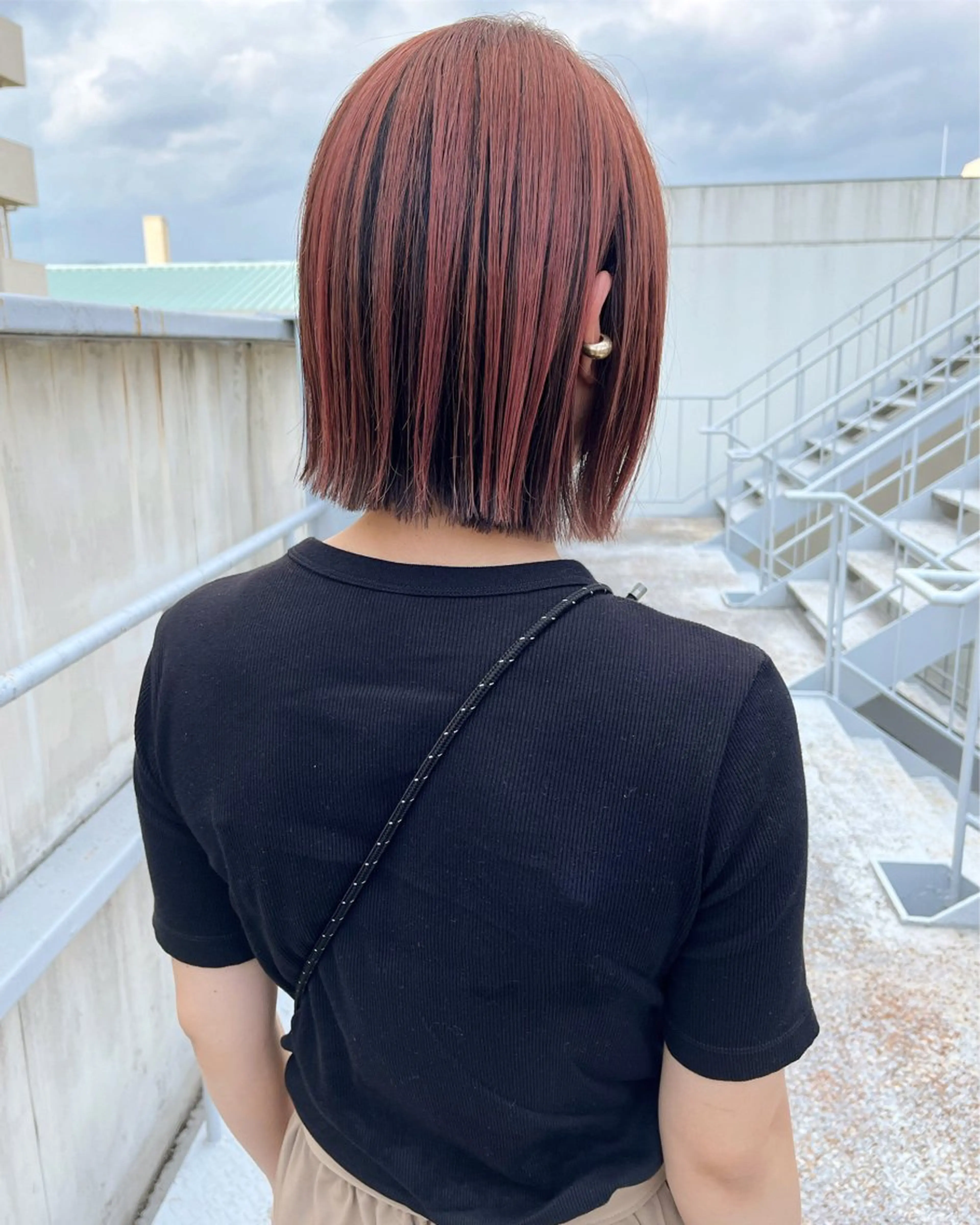 ショート カラー カット ヘアカラー ﾊｲﾄｰﾝ/ｼｮｰﾄ 村上淳乃🐥のヘアスタイル