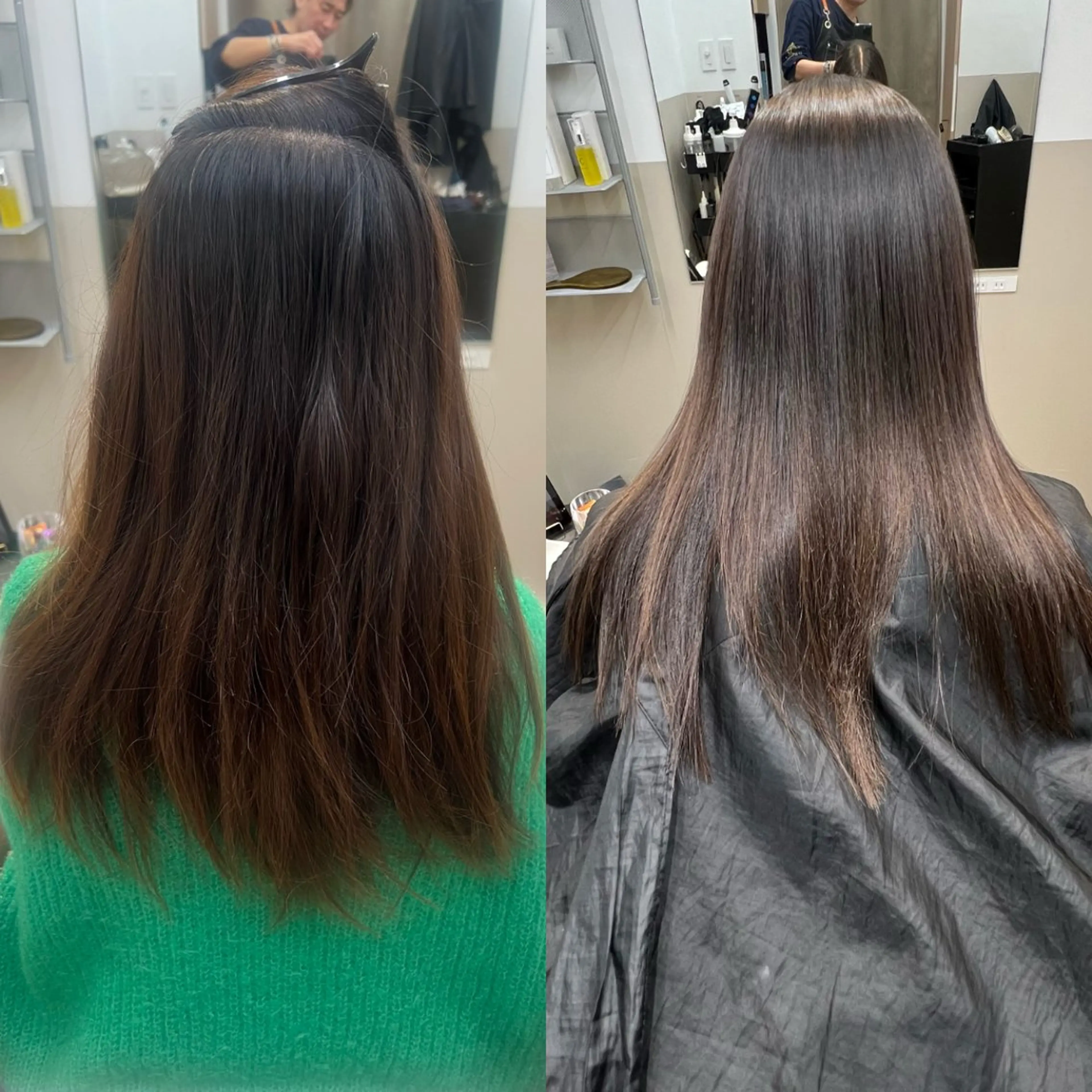 ロング カラー パーマ 縮毛矯正 トリートメント カット ヘアカラー 縮毛矯正 トリートメント SALOWIN神戸三宮Suite店所属・三宮白髪縮毛矯正 美髪特化★神田のヘアスタイル