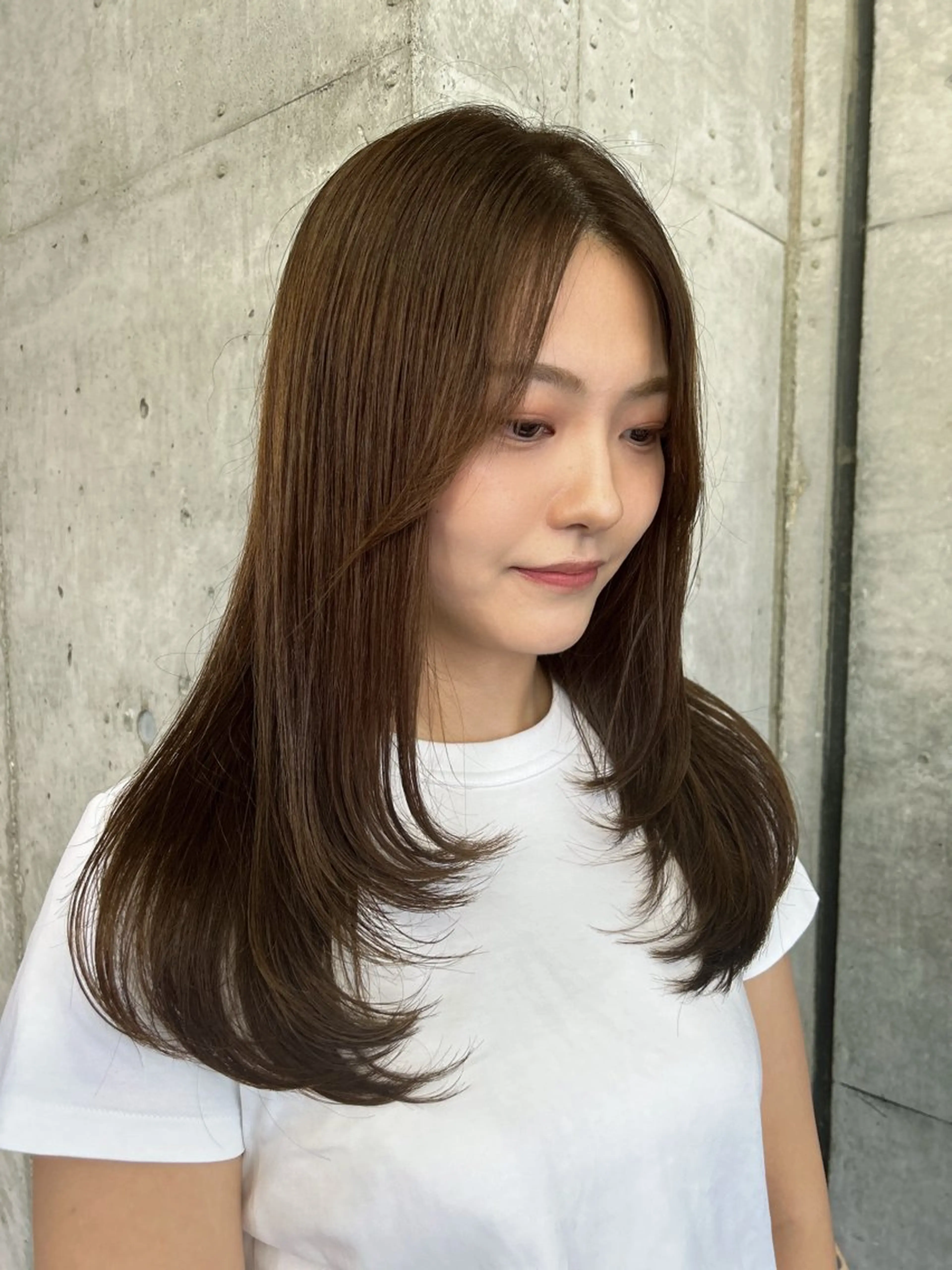 ロング カラー カット ヘアカラー トリートメント 🎨デザイン🥇 美髪・艶髪 日暮千敬のヘアスタイル