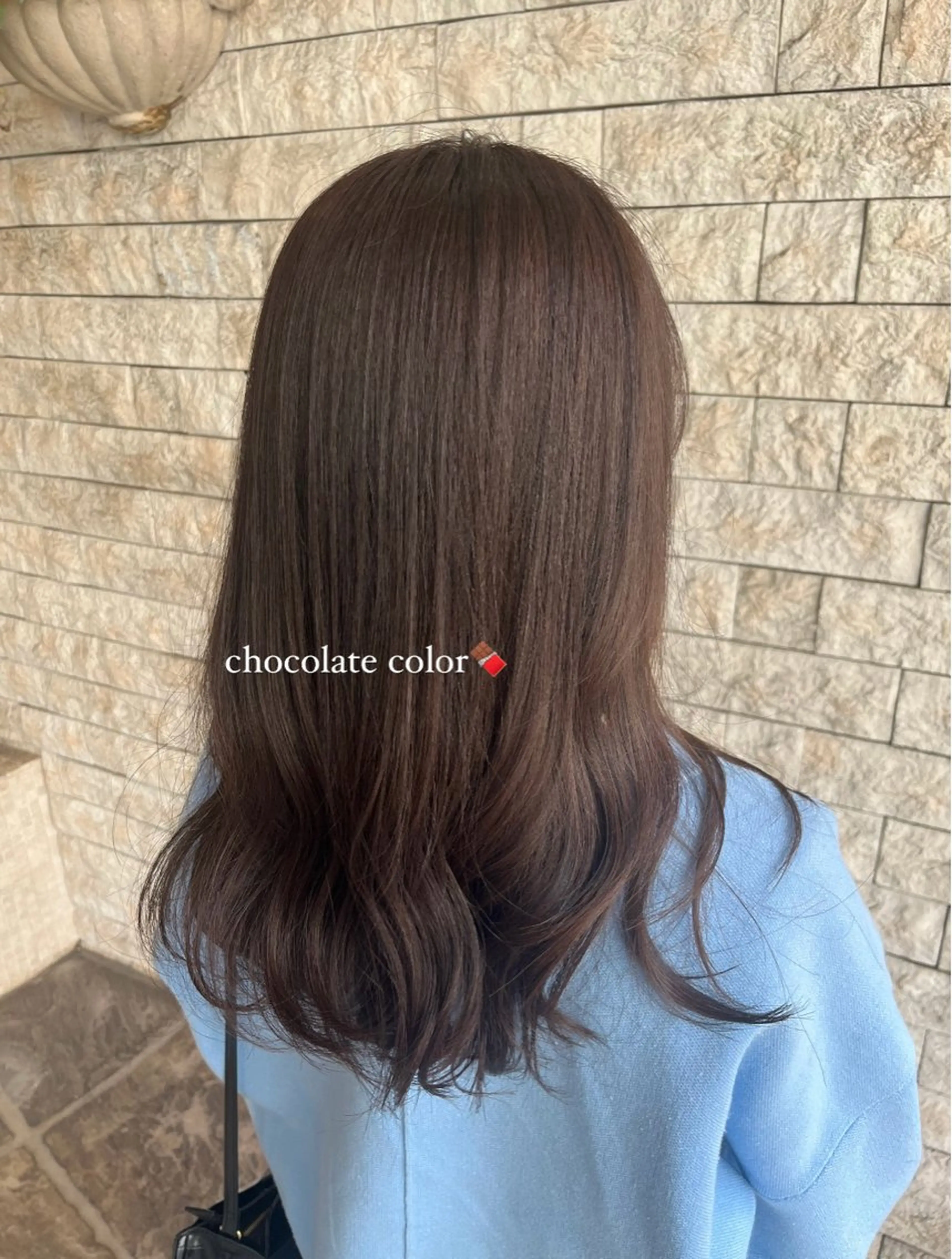 ロング カラー ブラウンカラー 透明感カラー／ 艶感カラー／RAMUのヘアスタイル