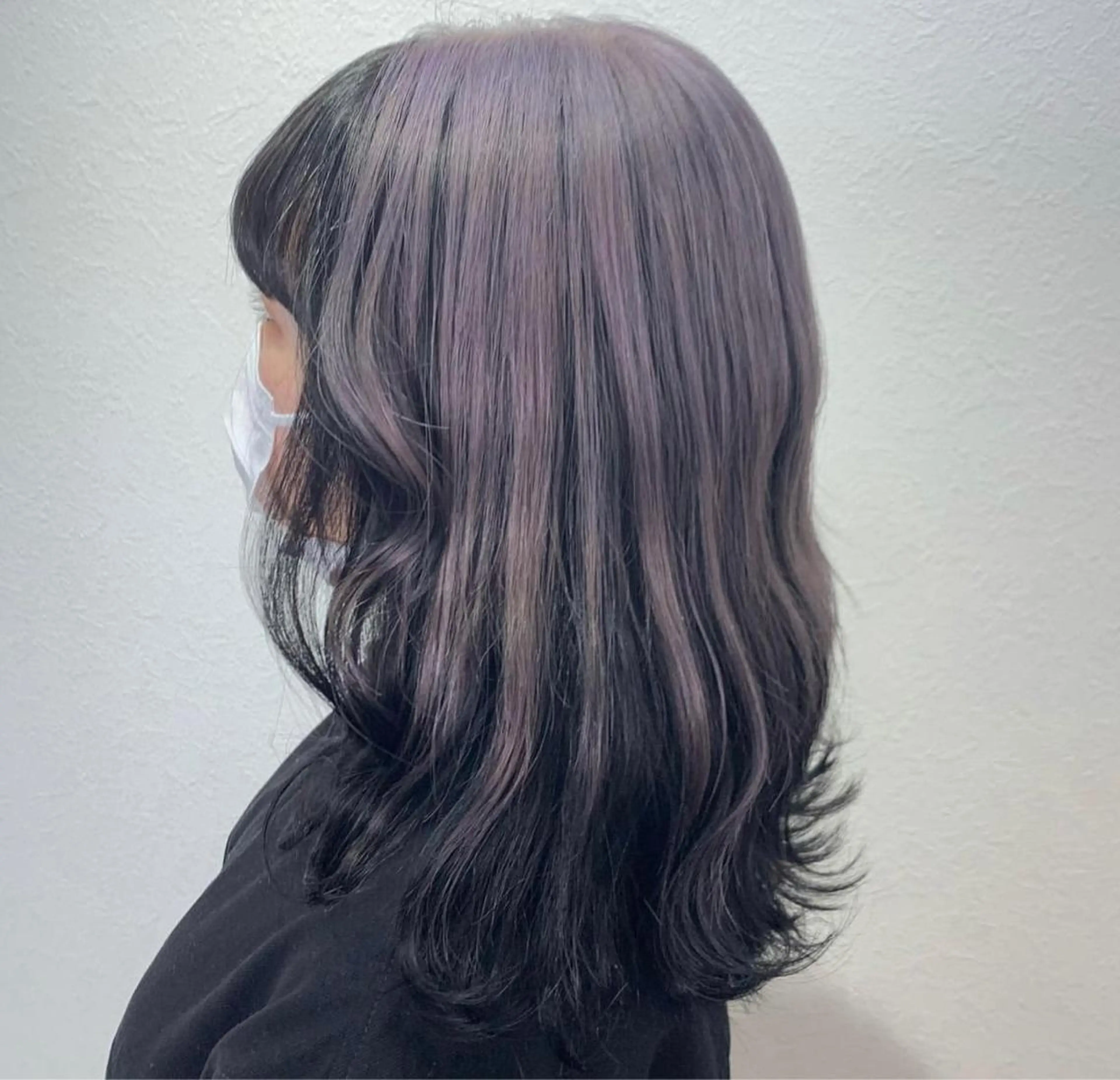 セミロング カラー 遠藤沙也加 /レイヤーカットのヘアスタイル