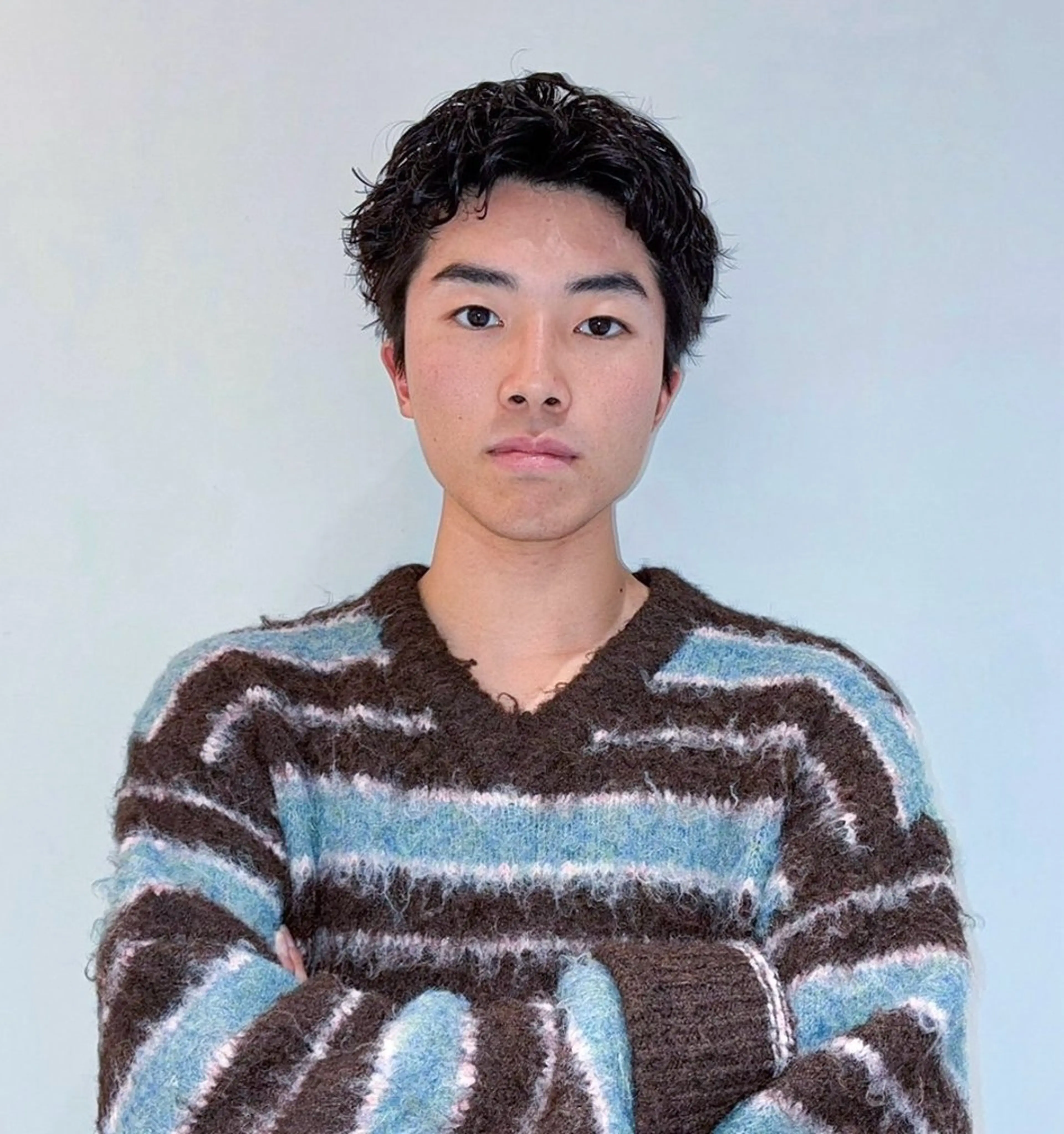 パーマ カット パーマ 安藤 琢真のヘアスタイル