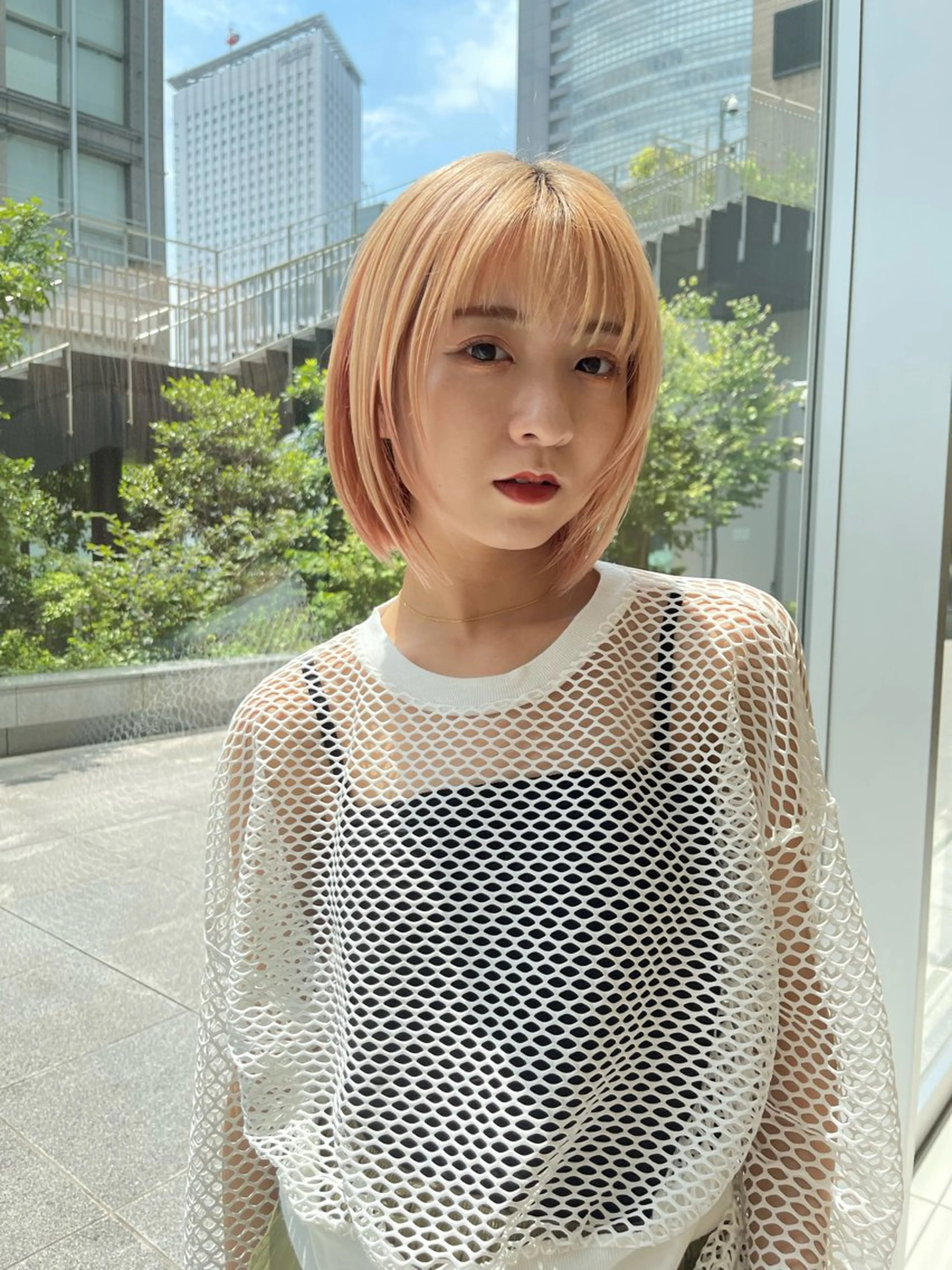 ショート カラー ボブ 💎レイヤー髪質改善 💎Jumpeiのヘアスタイル