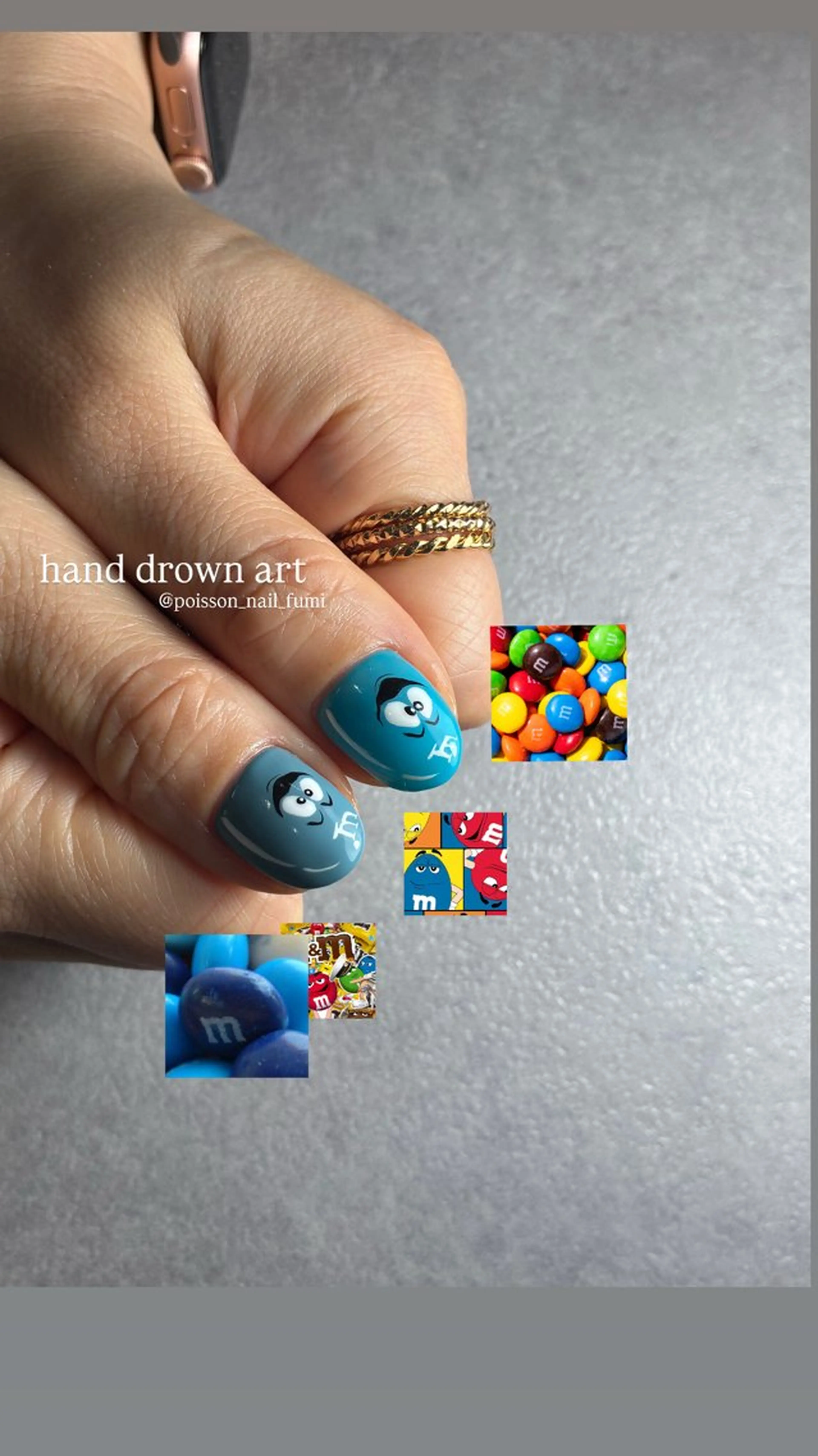 ネイル Fumi ポップ/ナチュラルのネイルデザイン