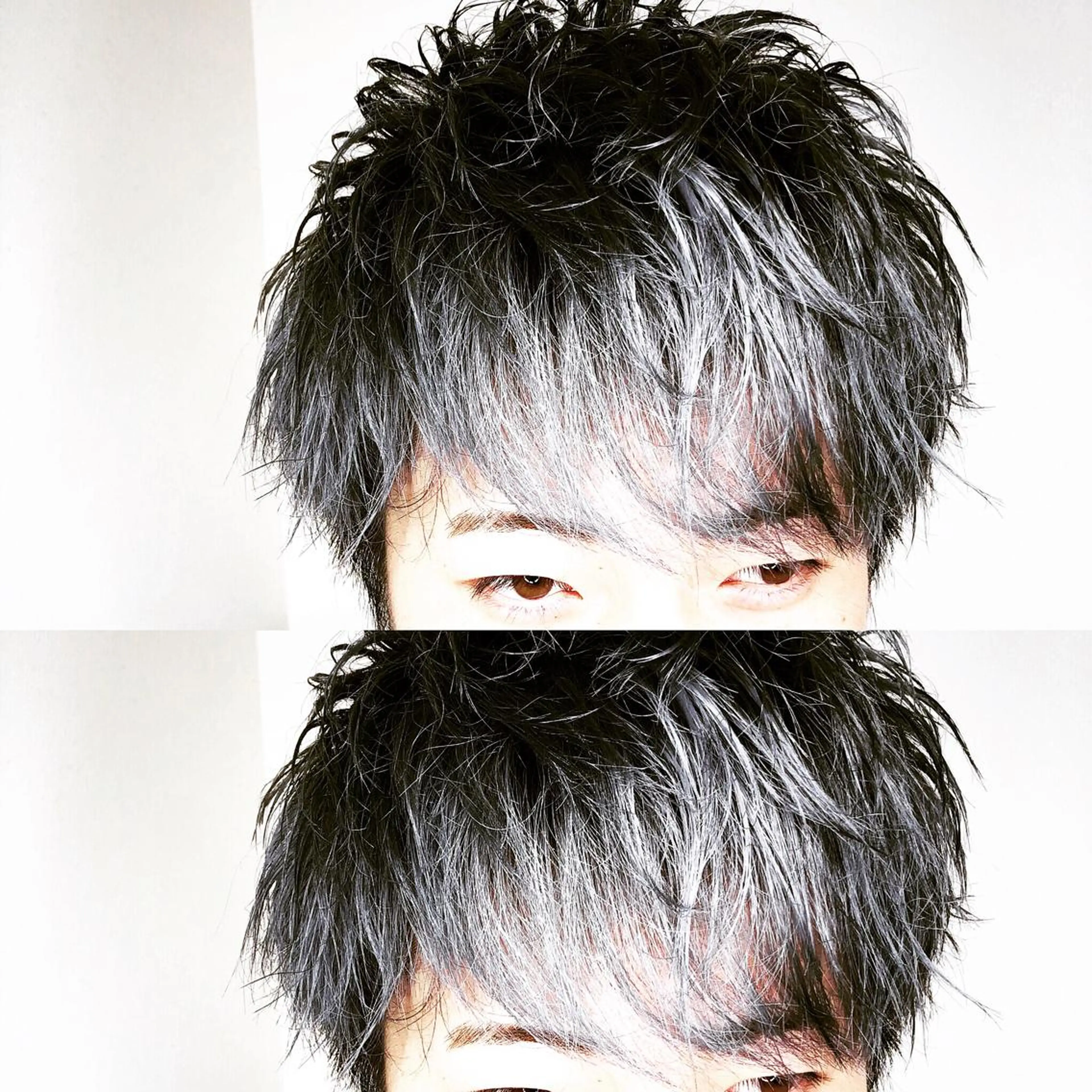 ショート カラー メンズ メンズブリーチ メンズハイライト ブリーチ ケアブリーチ デザインカラー メンズヘア特化 崎田 成人のヘアスタイル