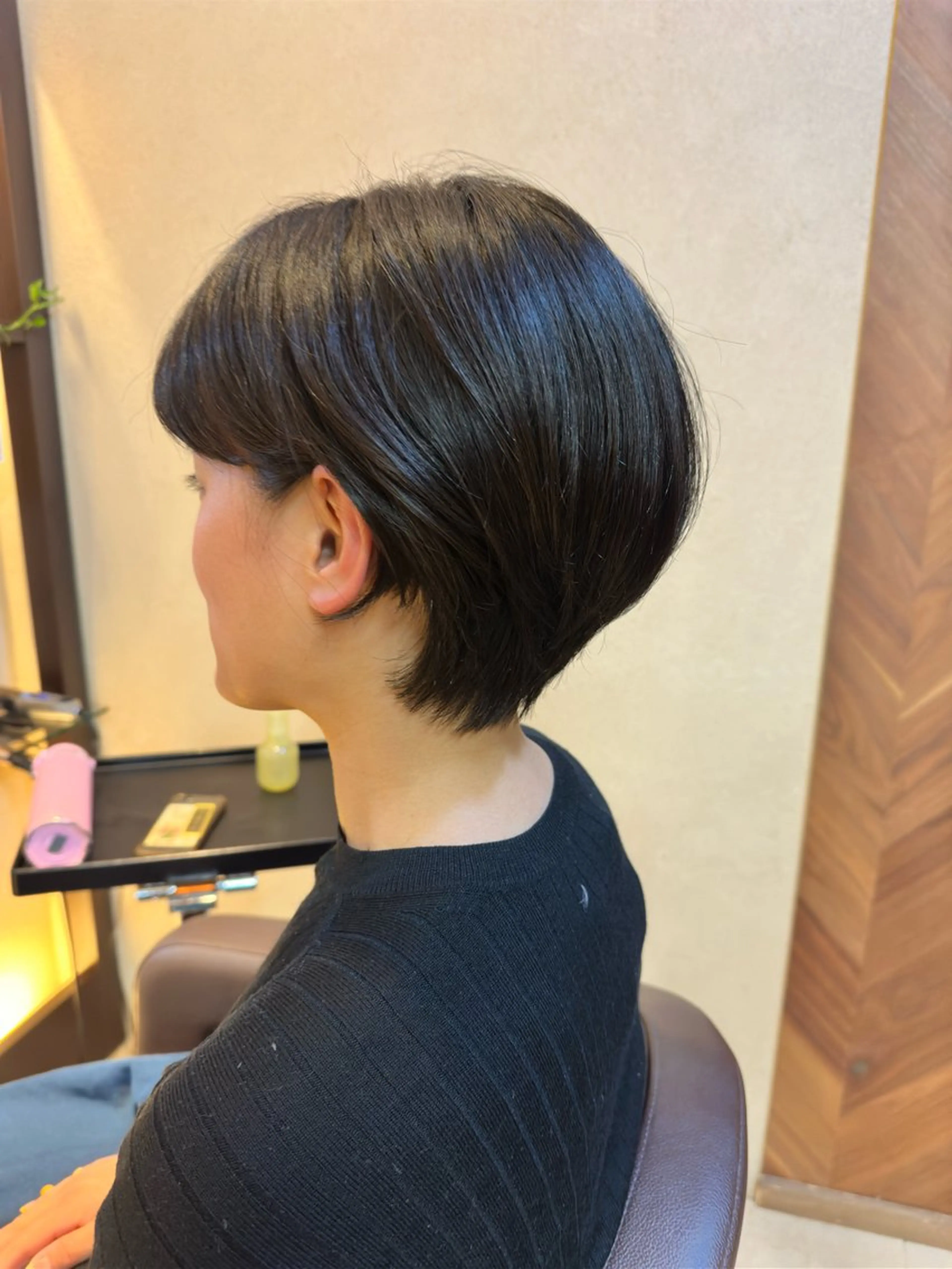 ショート カット トリートメント ヘッドスパ レイヤーボブ/ 髪質改善/佐々木駿弥のヘアスタイル