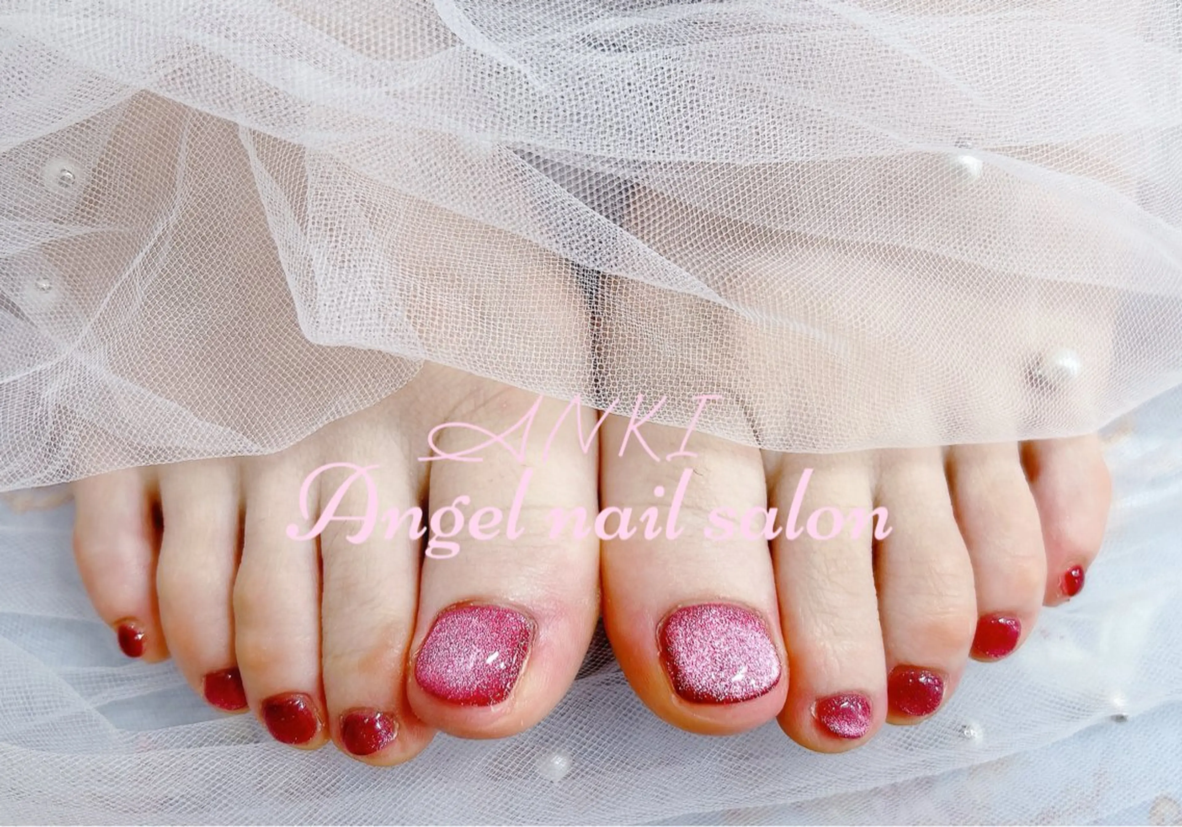 ネイル フットネイル Angel nail salonのネイルデザイン