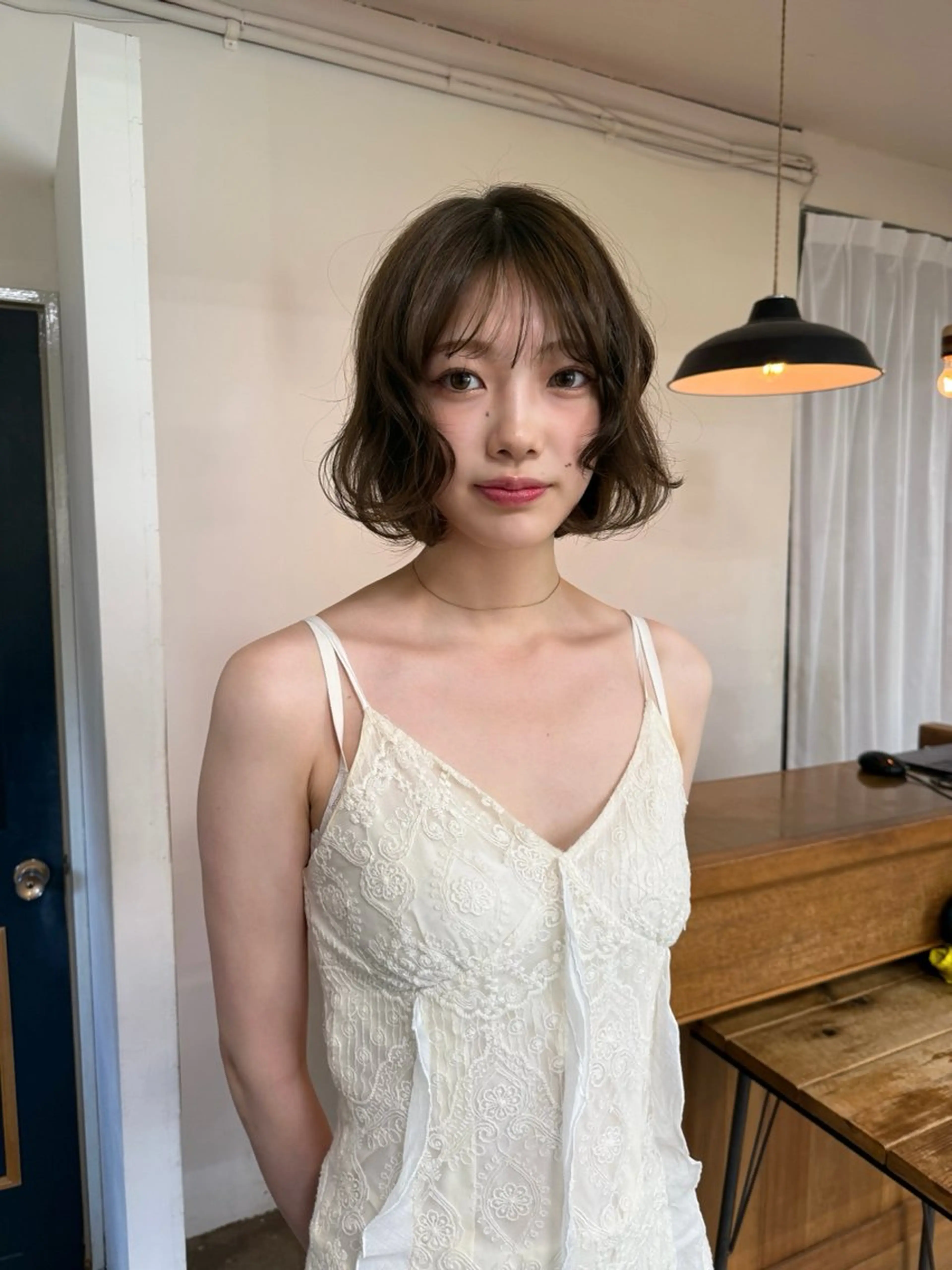 ショート まろやか透明感カラー ♡MANAのヘアスタイル