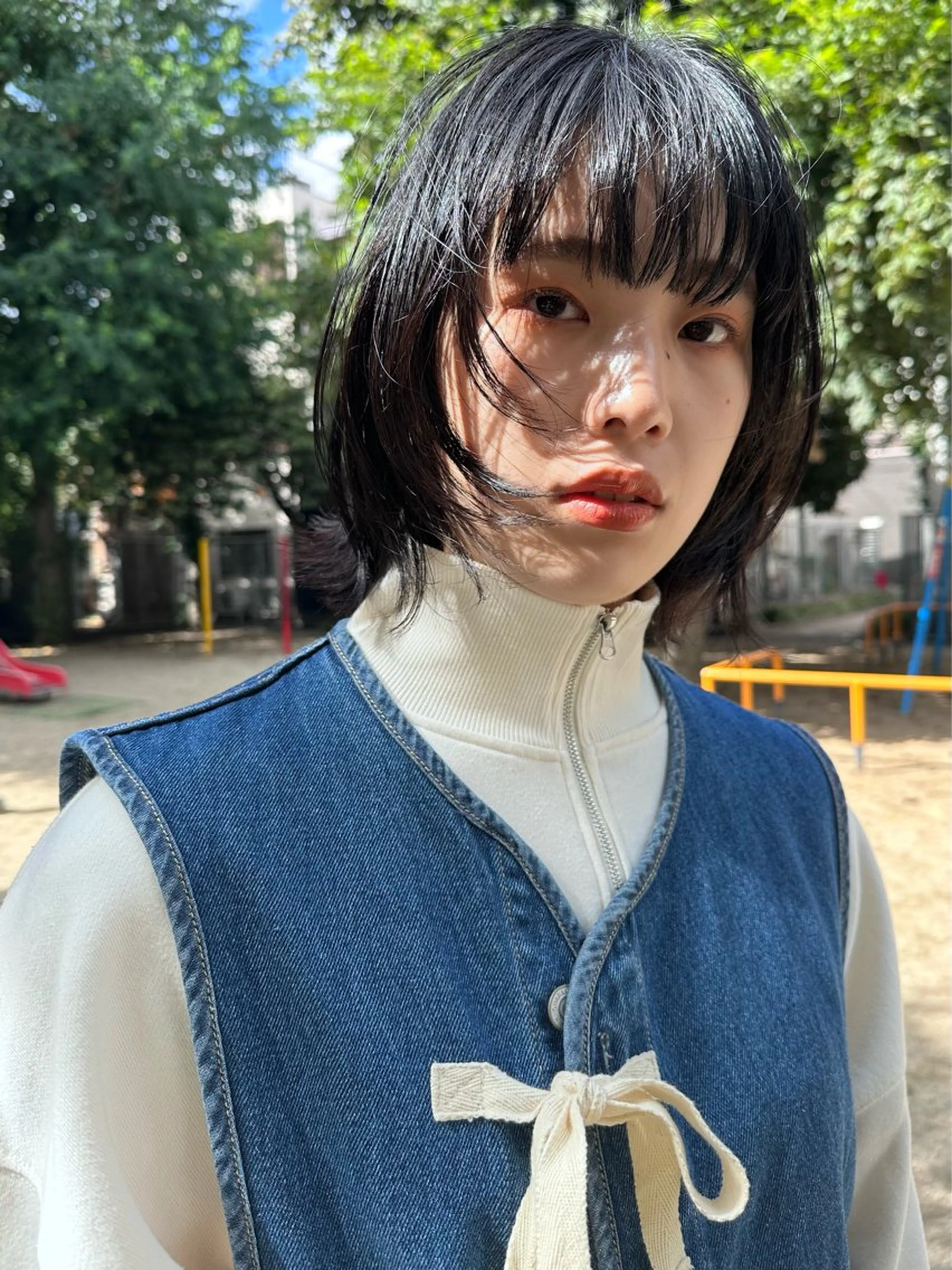 ミディアム yukie🌷 /暖色🍒梅田サロンのヘアスタイル