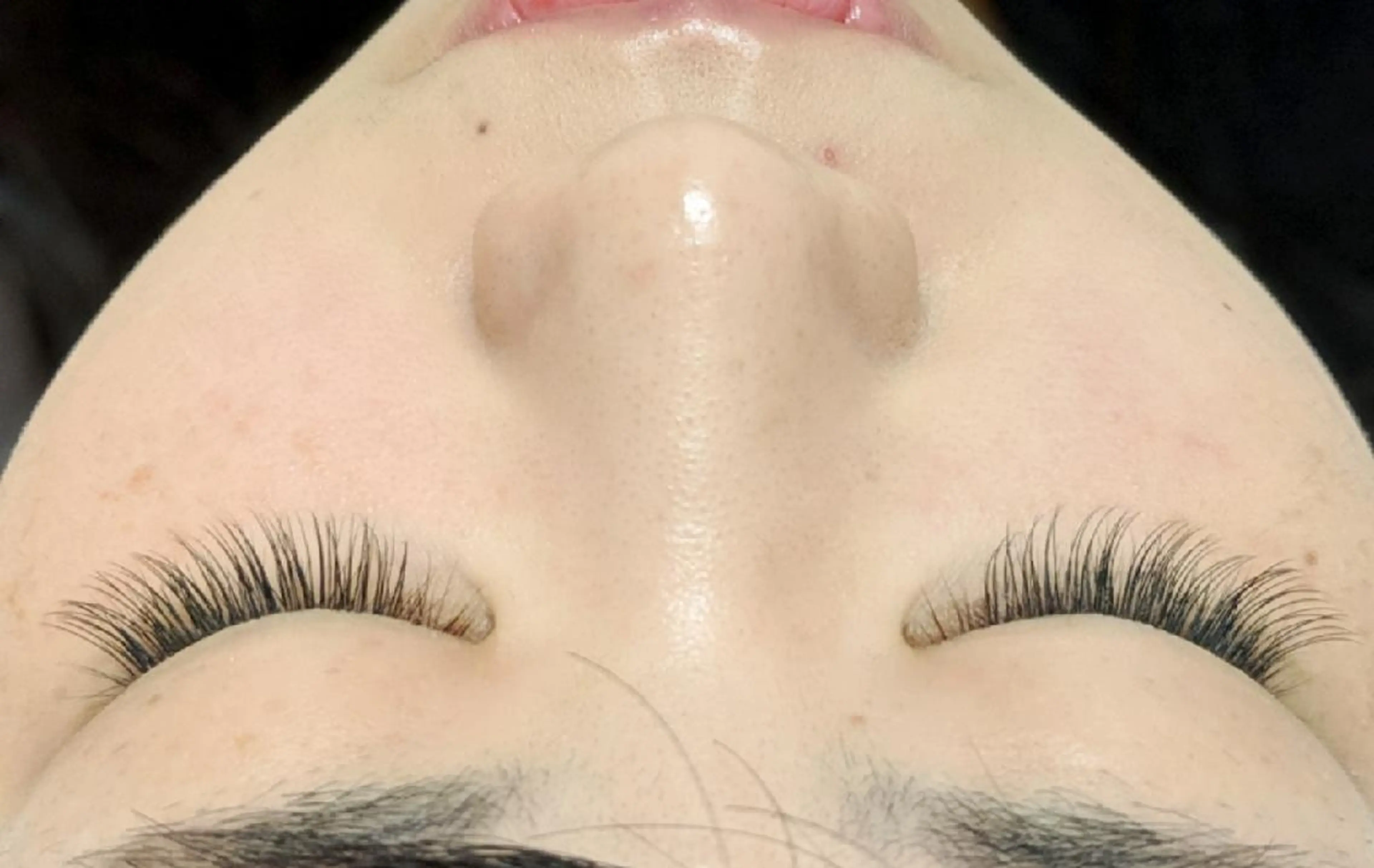 マツエク・マツパ 目尻長め 佐野 亜祐梨のマツエク・マツパデザイン