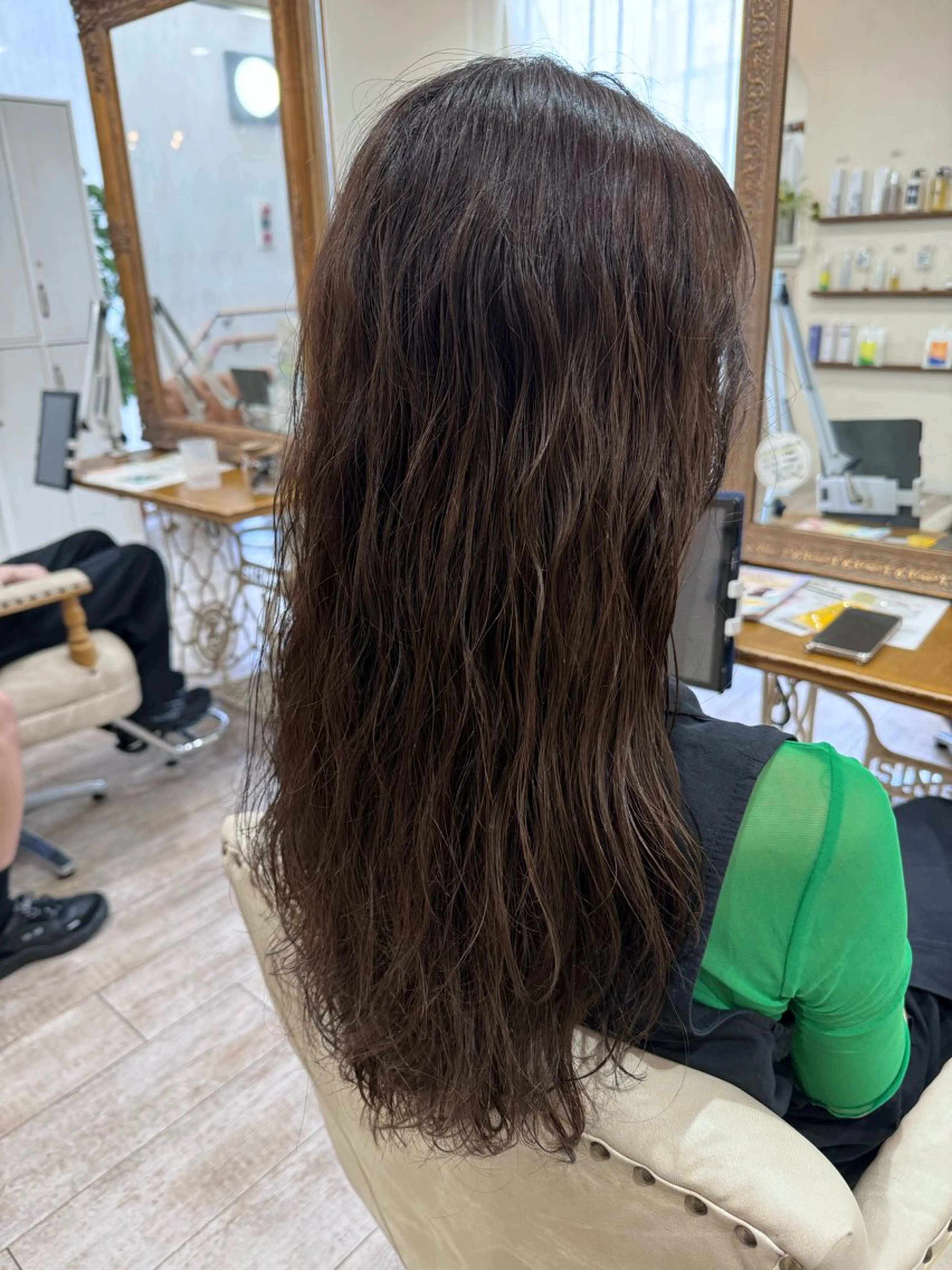 ロング パーマ 髪質改善 ニュアンスパーマ カット パーマ トリートメント 新越谷noble店長 松本拓也▶◀*.のヘアスタイル