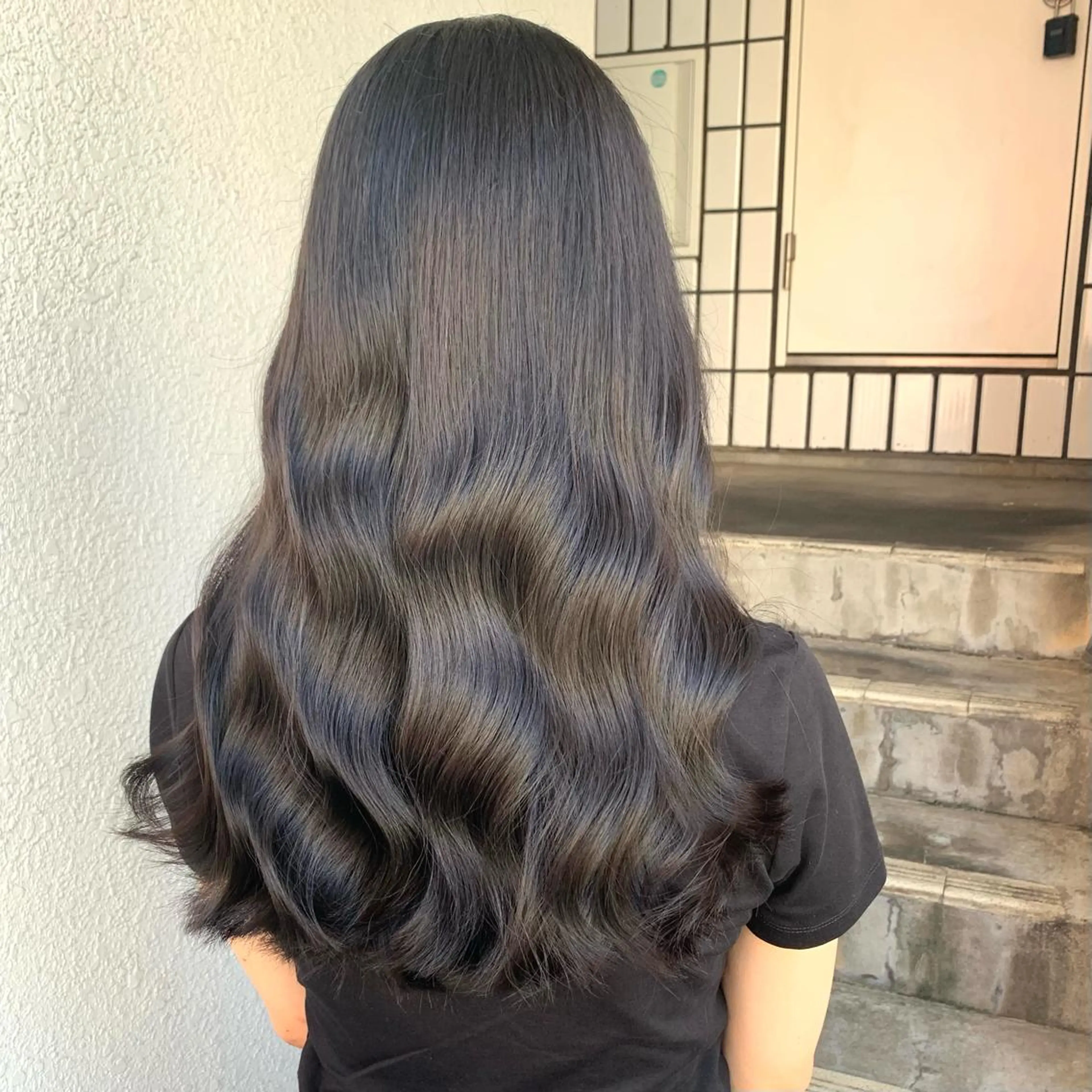 透明感シアカラー×超音波トリートメントの写真