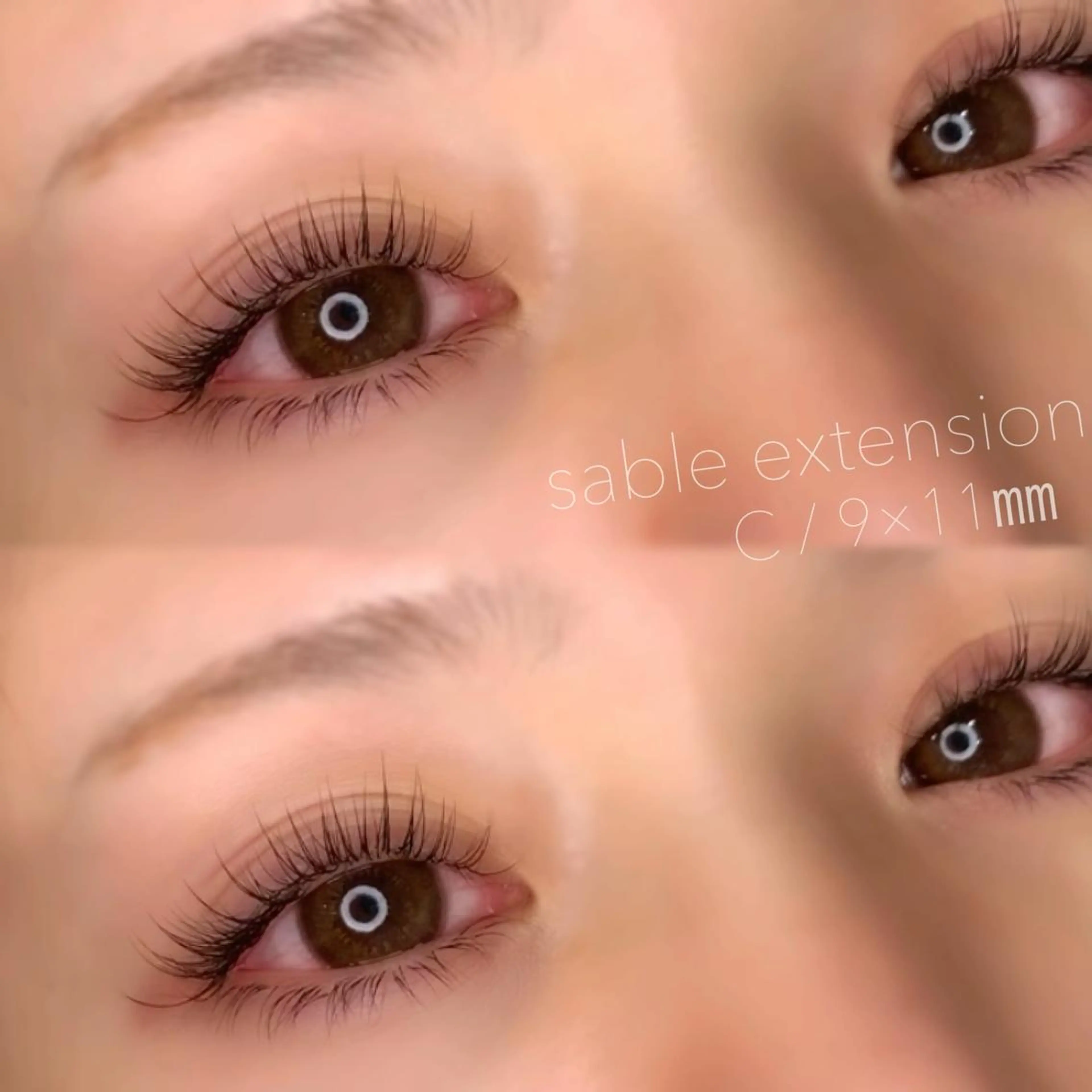 〔ナチュラル派〕フラットラッシュ120本＋下40本の写真