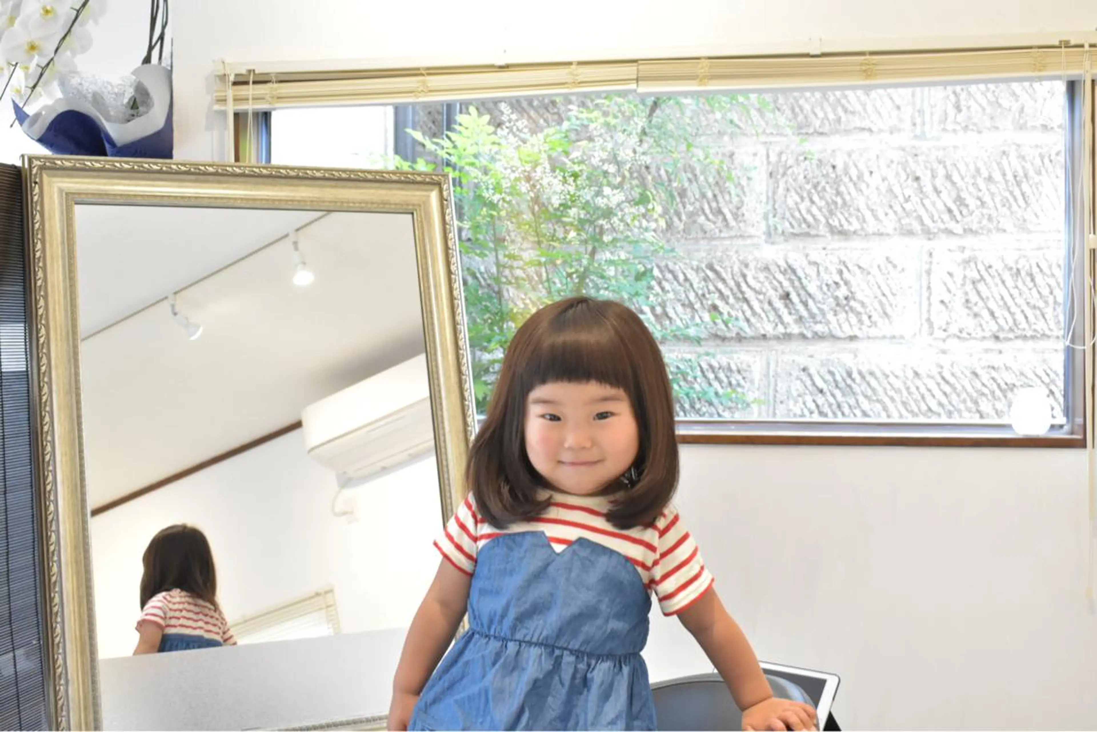 キッズ KAMIYA所属・大島 惇のヘアスタイル