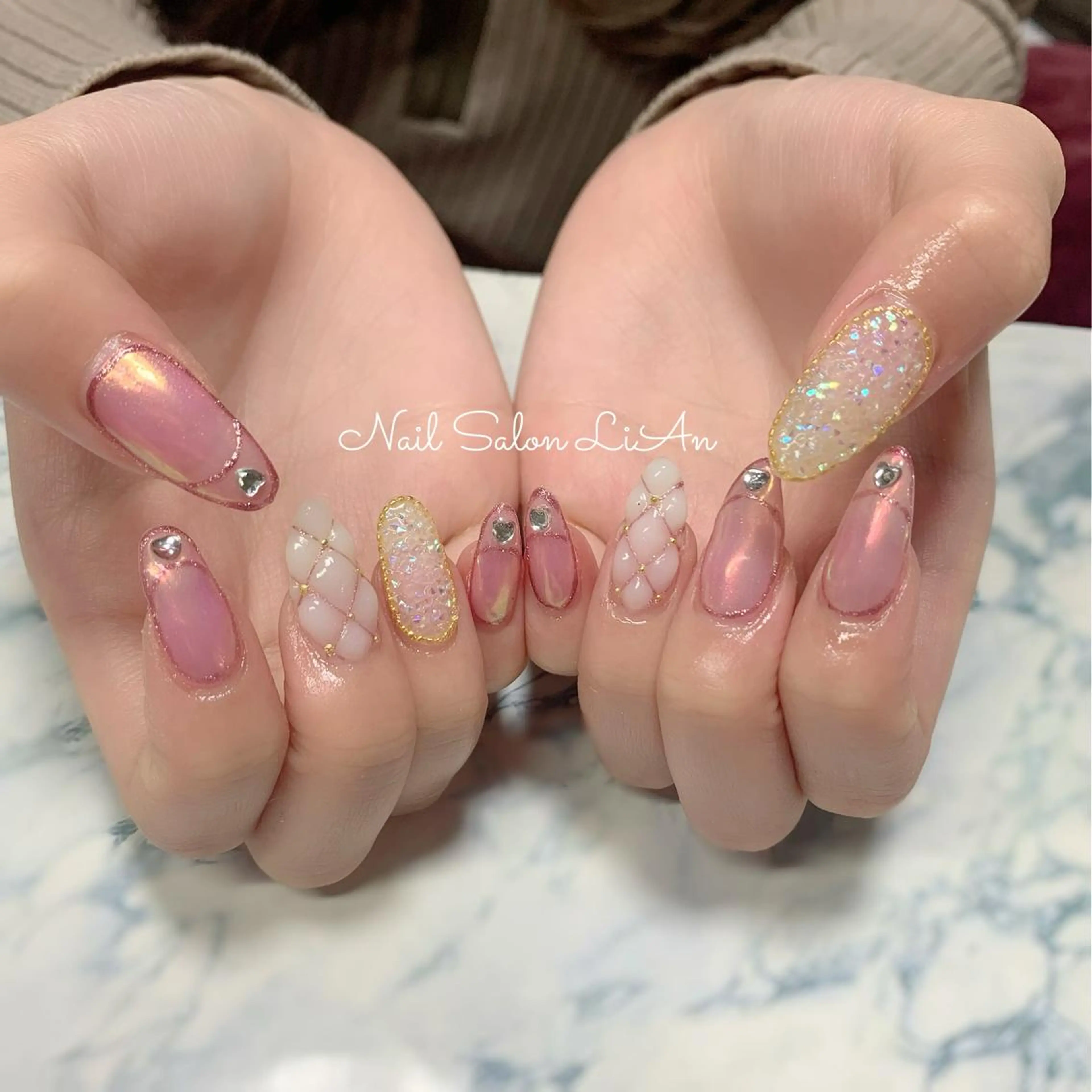 ネイル ハンドネイル NailSalon LiAnのネイルデザイン