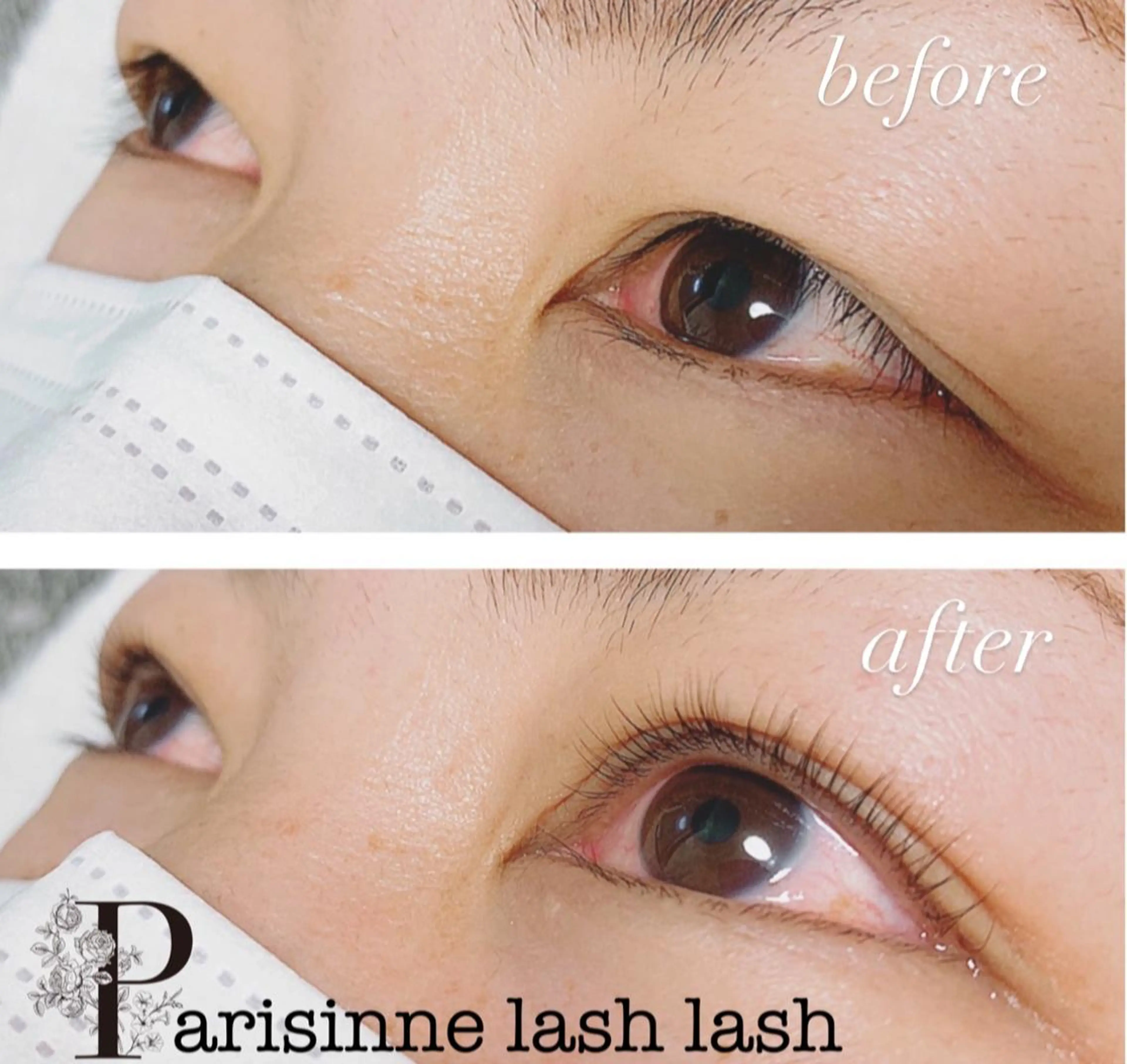 マツエク・マツパ パリジェンヌラッシュリフト eyelashsalon  mina所属・mina ﾐｰﾅのマツエク・マツパデザイン