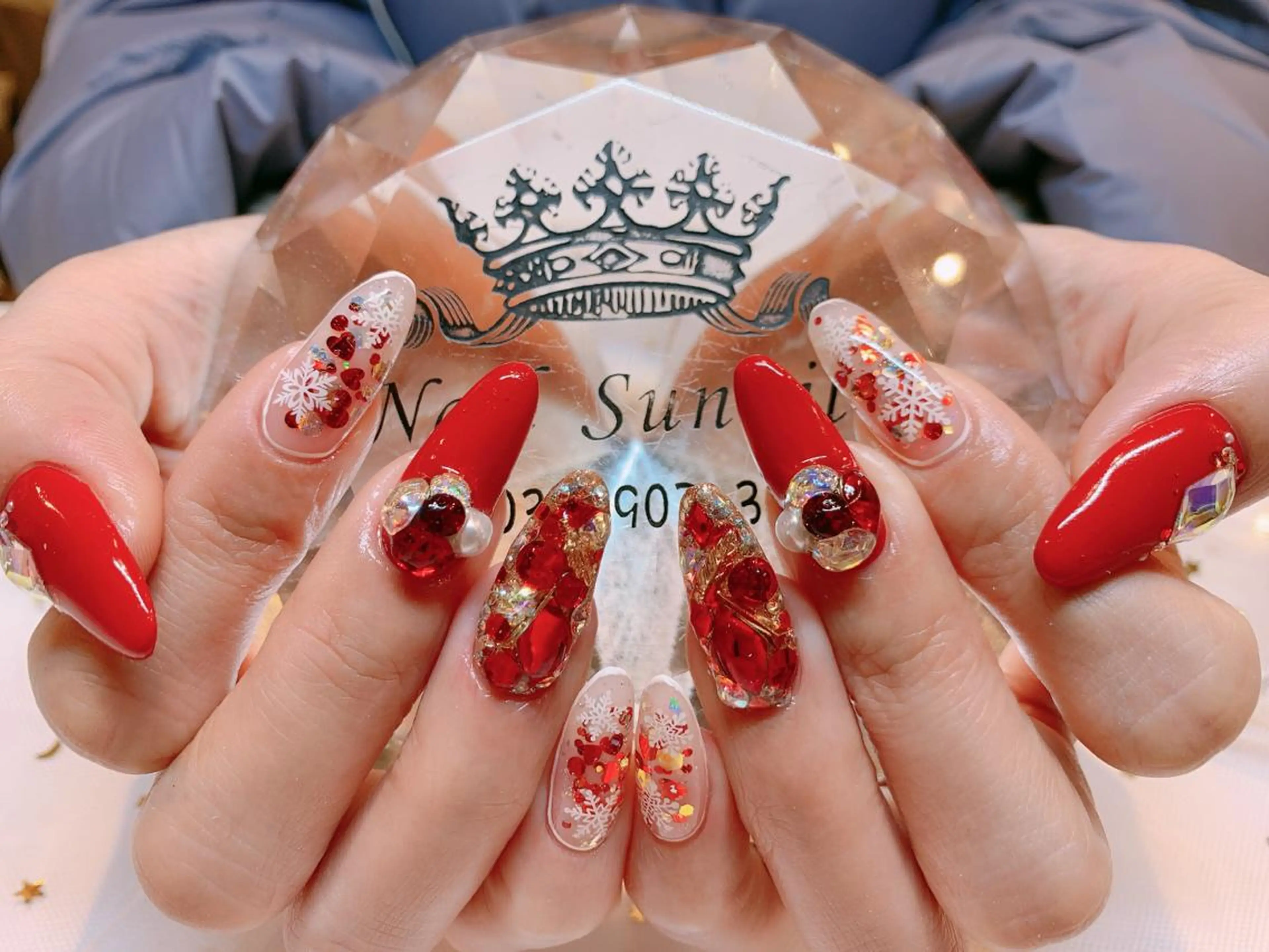 ネイル 長さだし専門店 M2　rikaのネイルデザイン