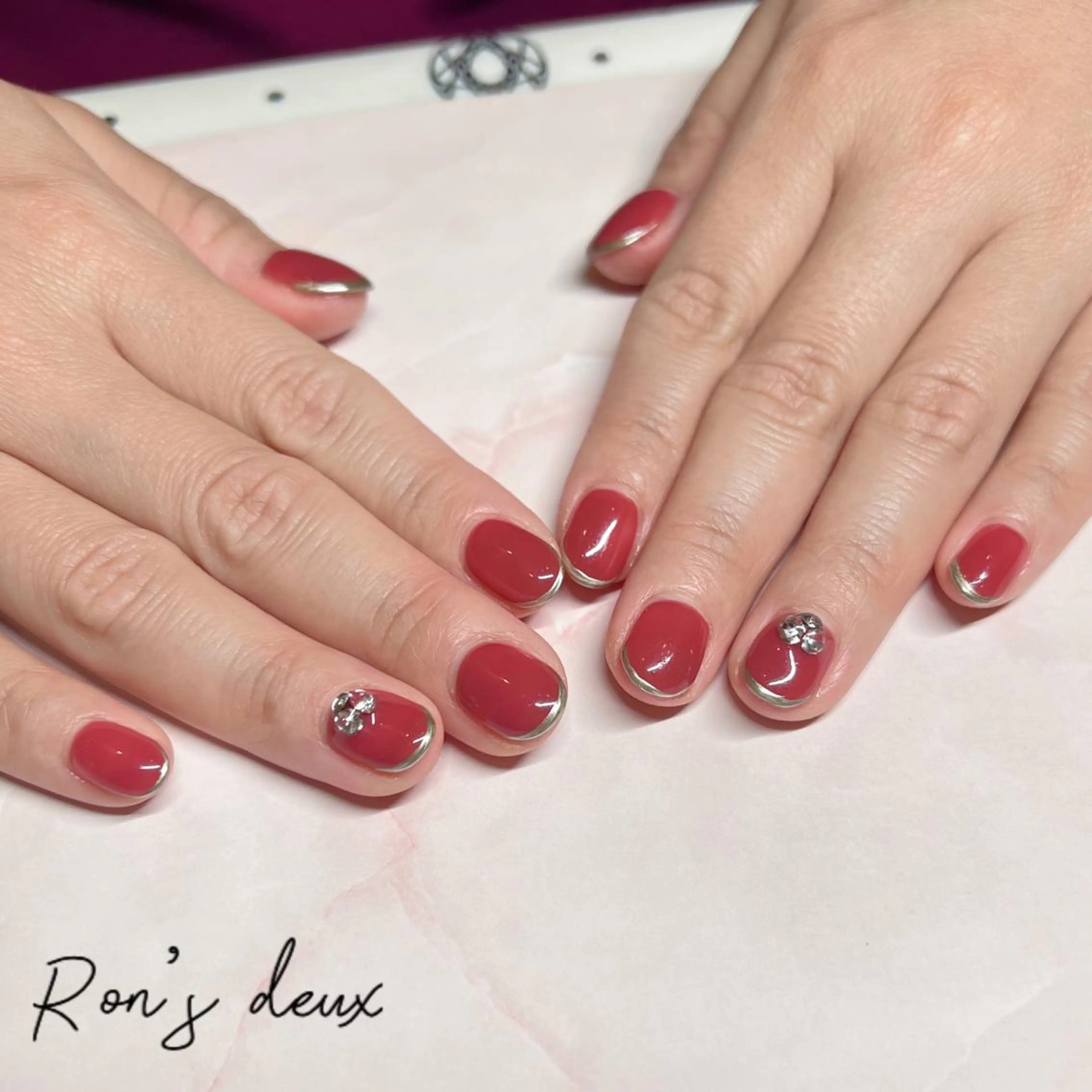 ネイル Ron's nail 笹岡のネイルデザイン
