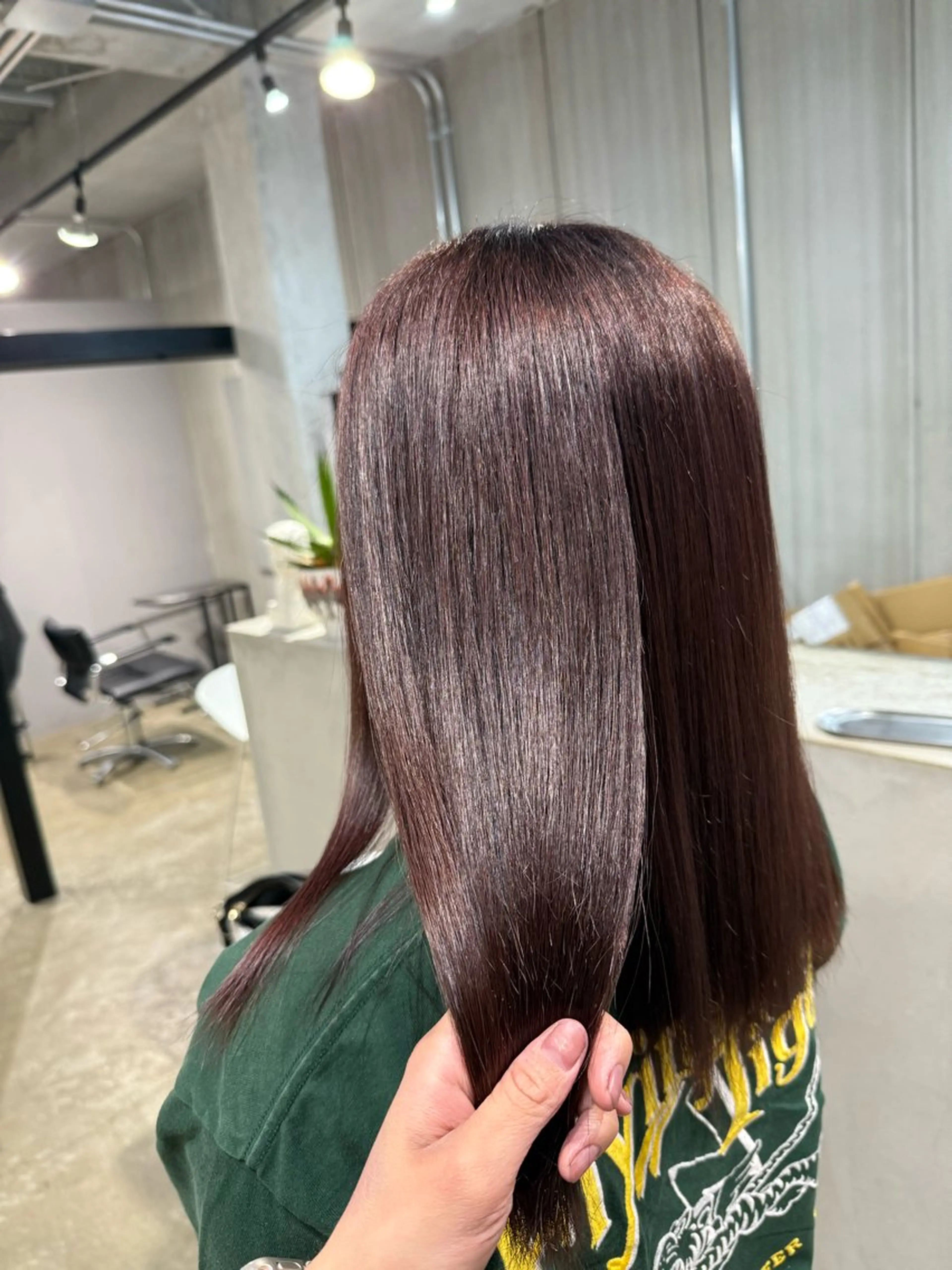 カラー ヘアカラー Dicency所属・小倉/髪質改善 /カラー/五郡 陽菜のヘアスタイル